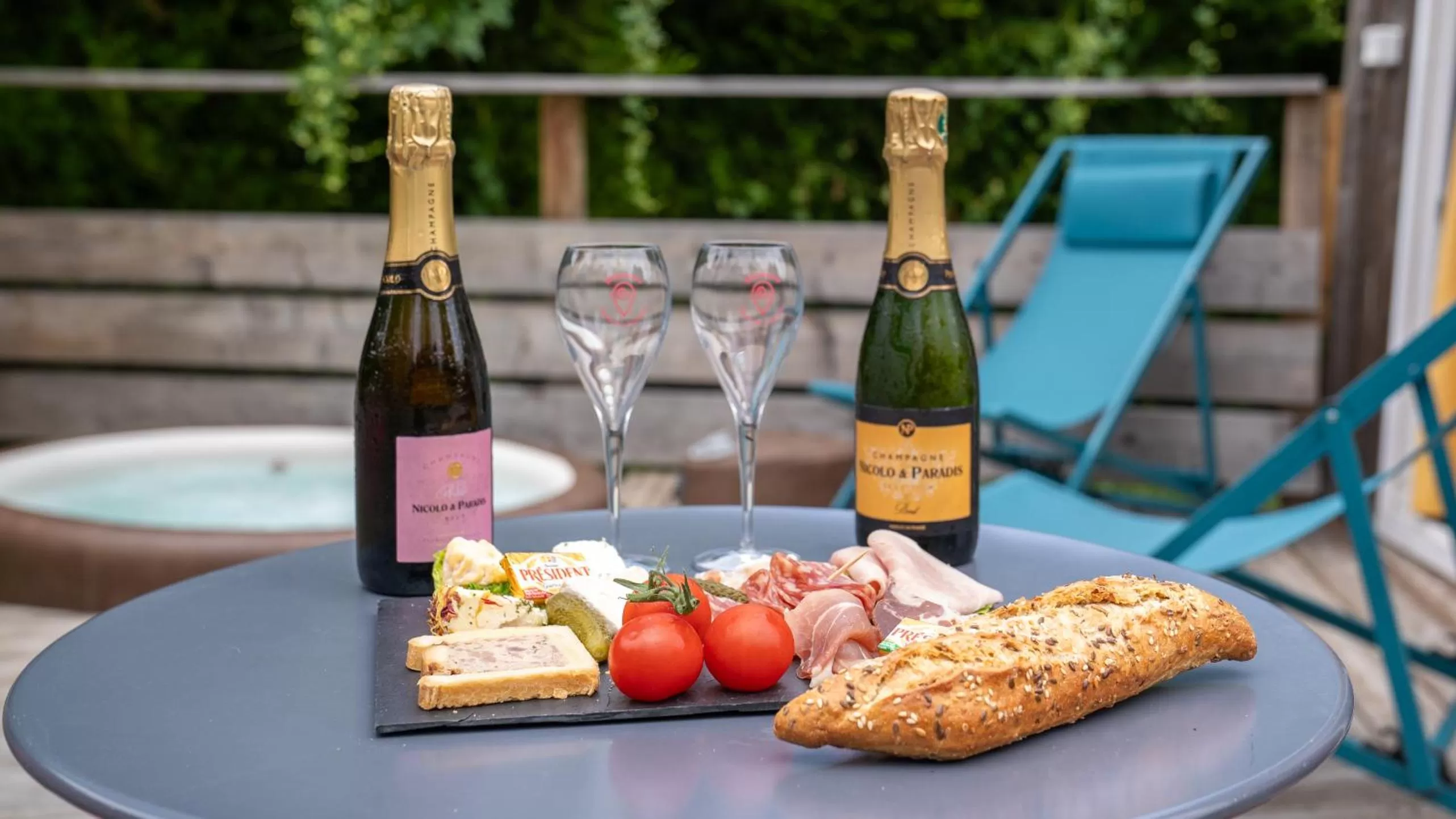 Spa and wellness centre/facilities in Le Village de la Champagne - Slowmoov