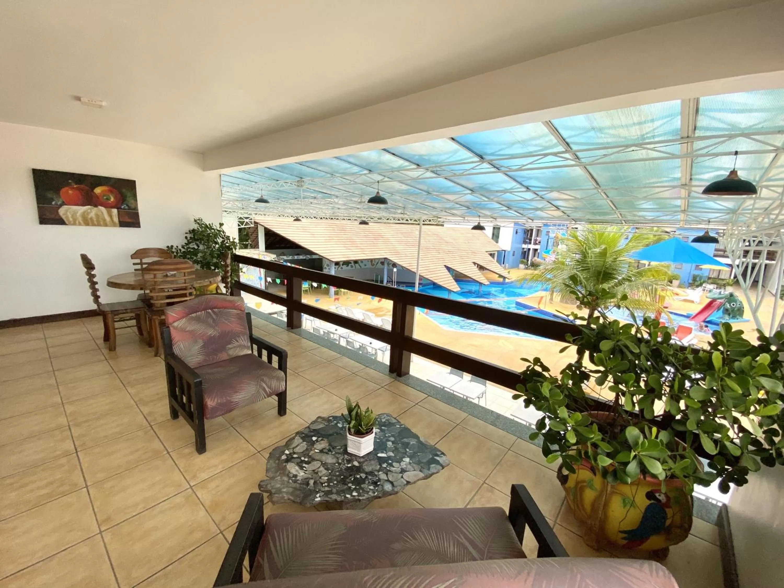 Seating area in Brisa da Praia Park Hotel