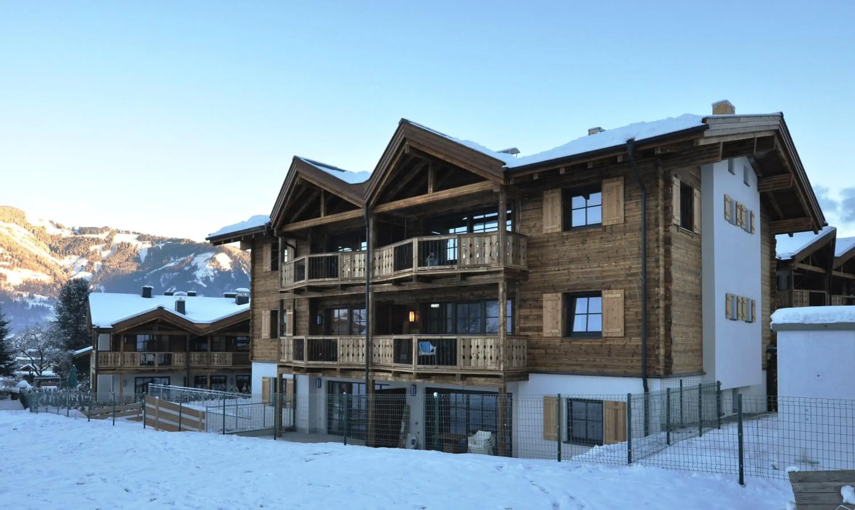 Property building, Winter in Avenida Mountain Resort by Alpin Rentals