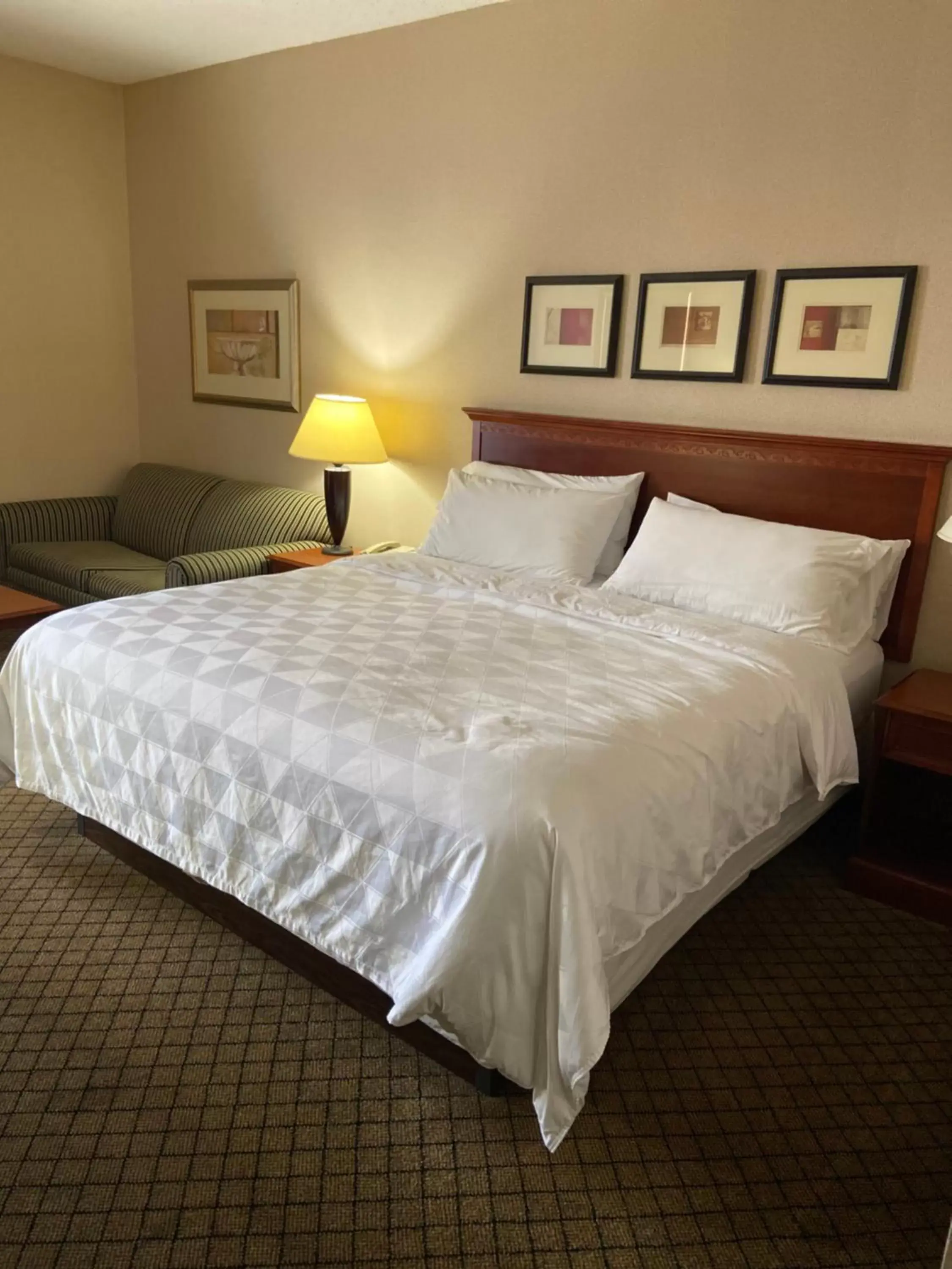 Bedroom, Bed in Holiday Inn Dayton/Fairborn I-675, an IHG Hotel