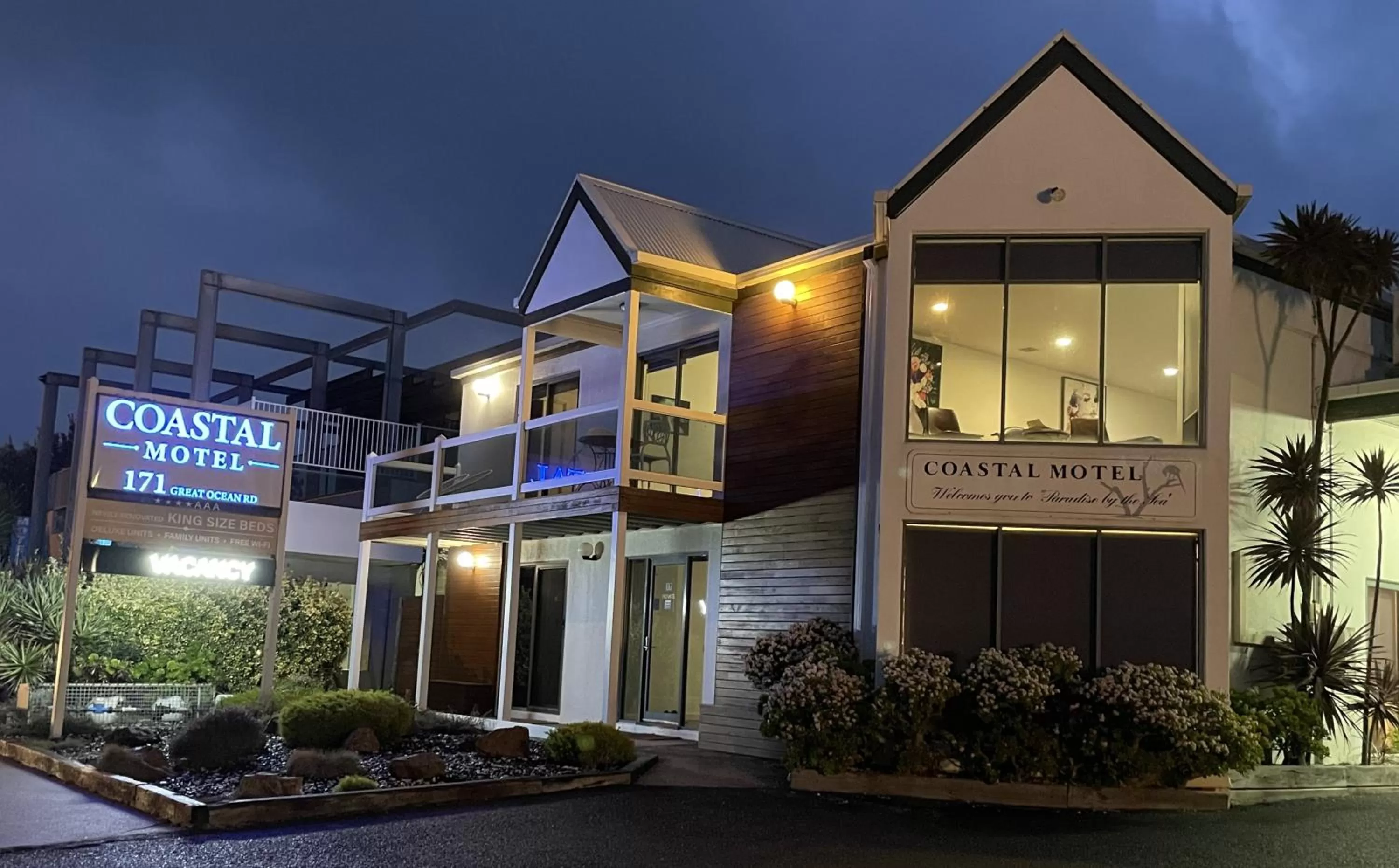 Property building in Coastal Motel