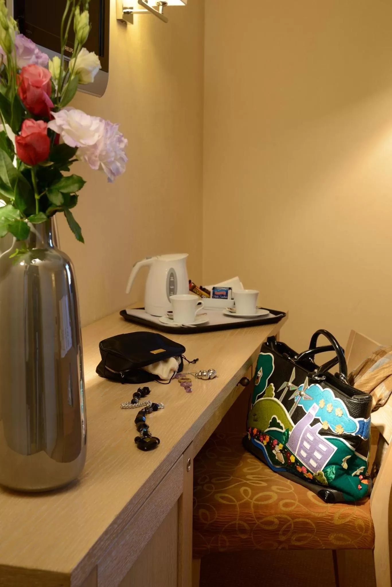 Coffee/tea facilities in Best Western Hotel Rome Airport