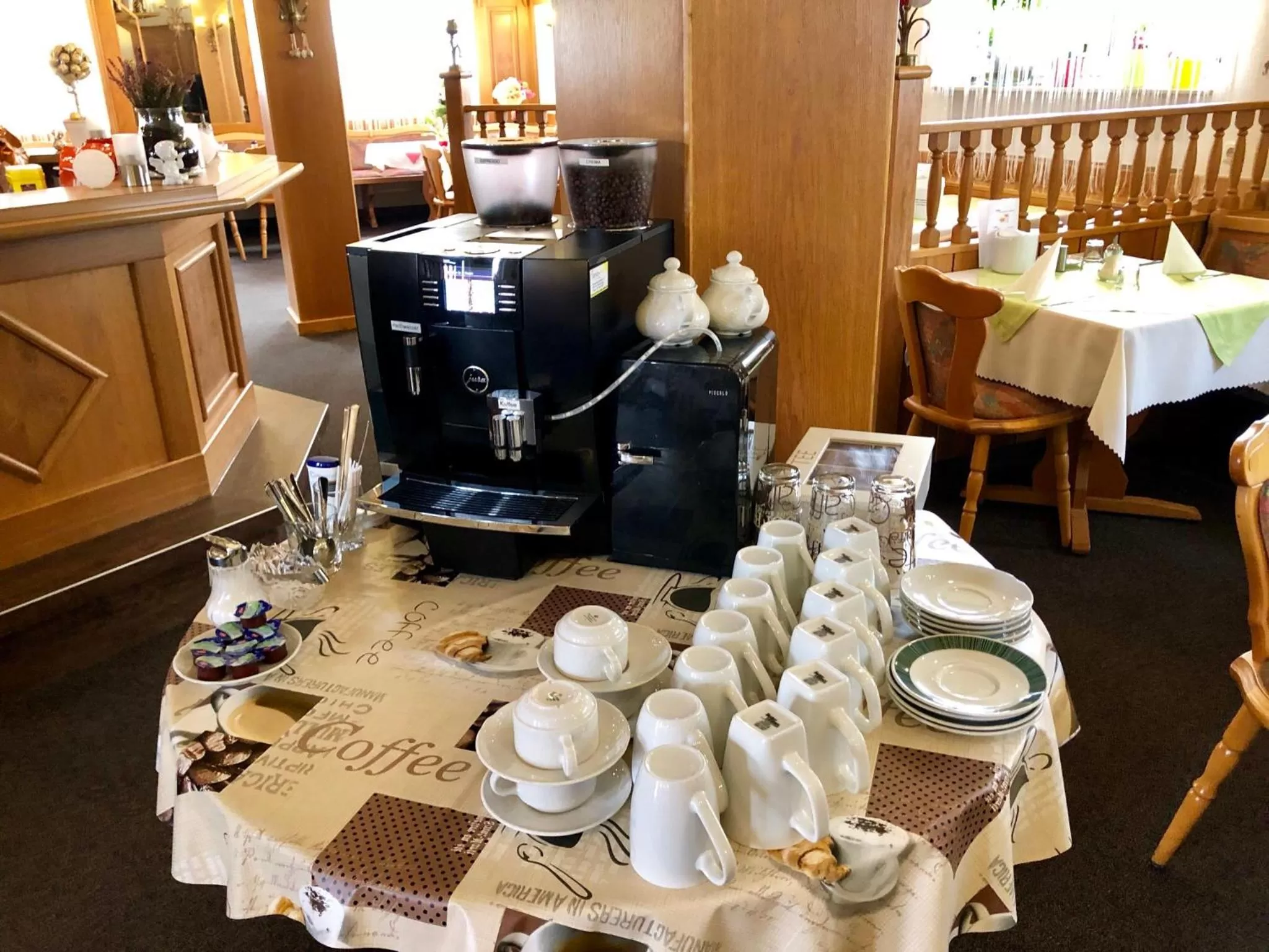 Coffee/tea facilities in Hotel Residenz Stockstadt
