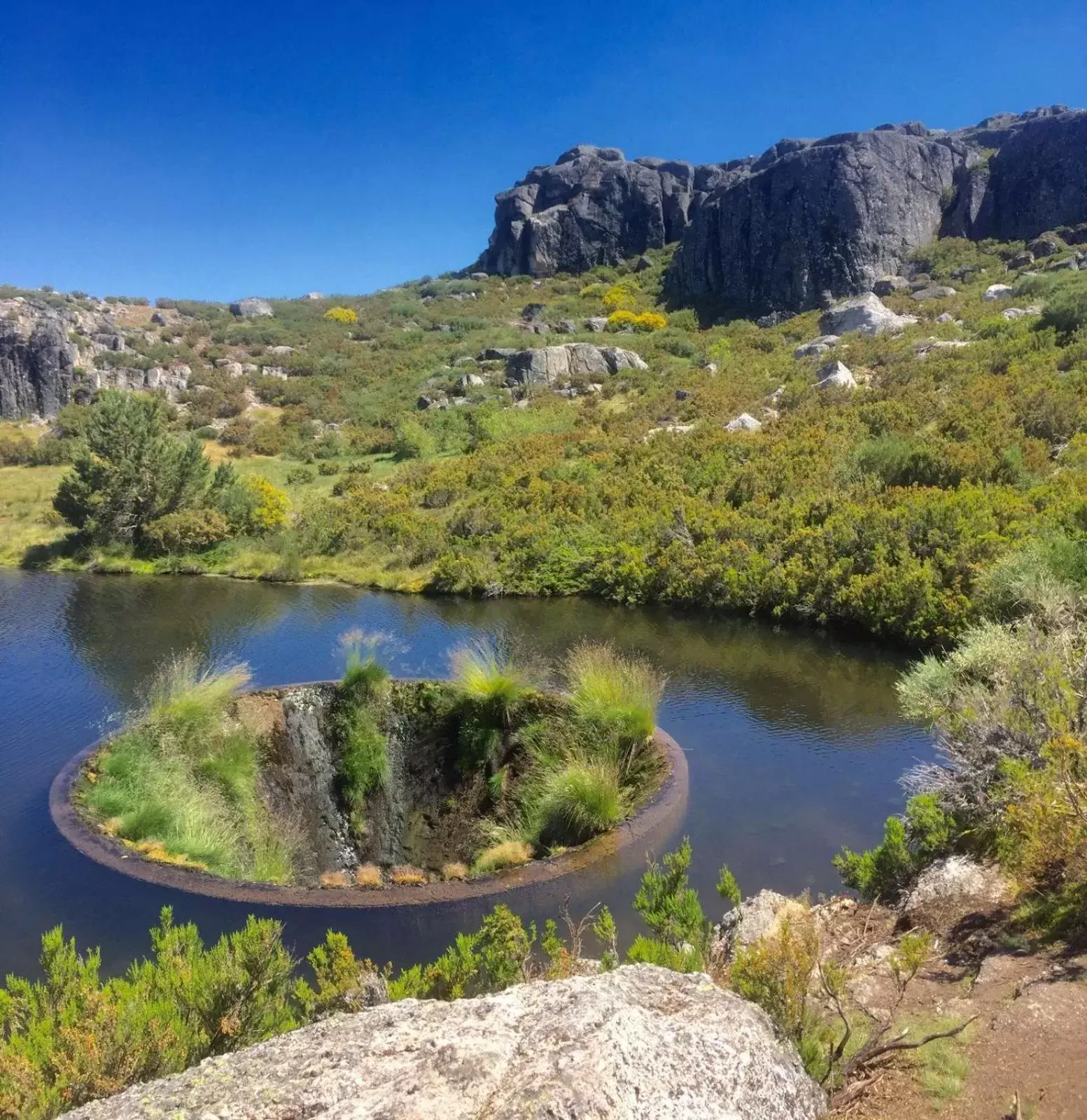 Natural landscape in Casa Das Obras