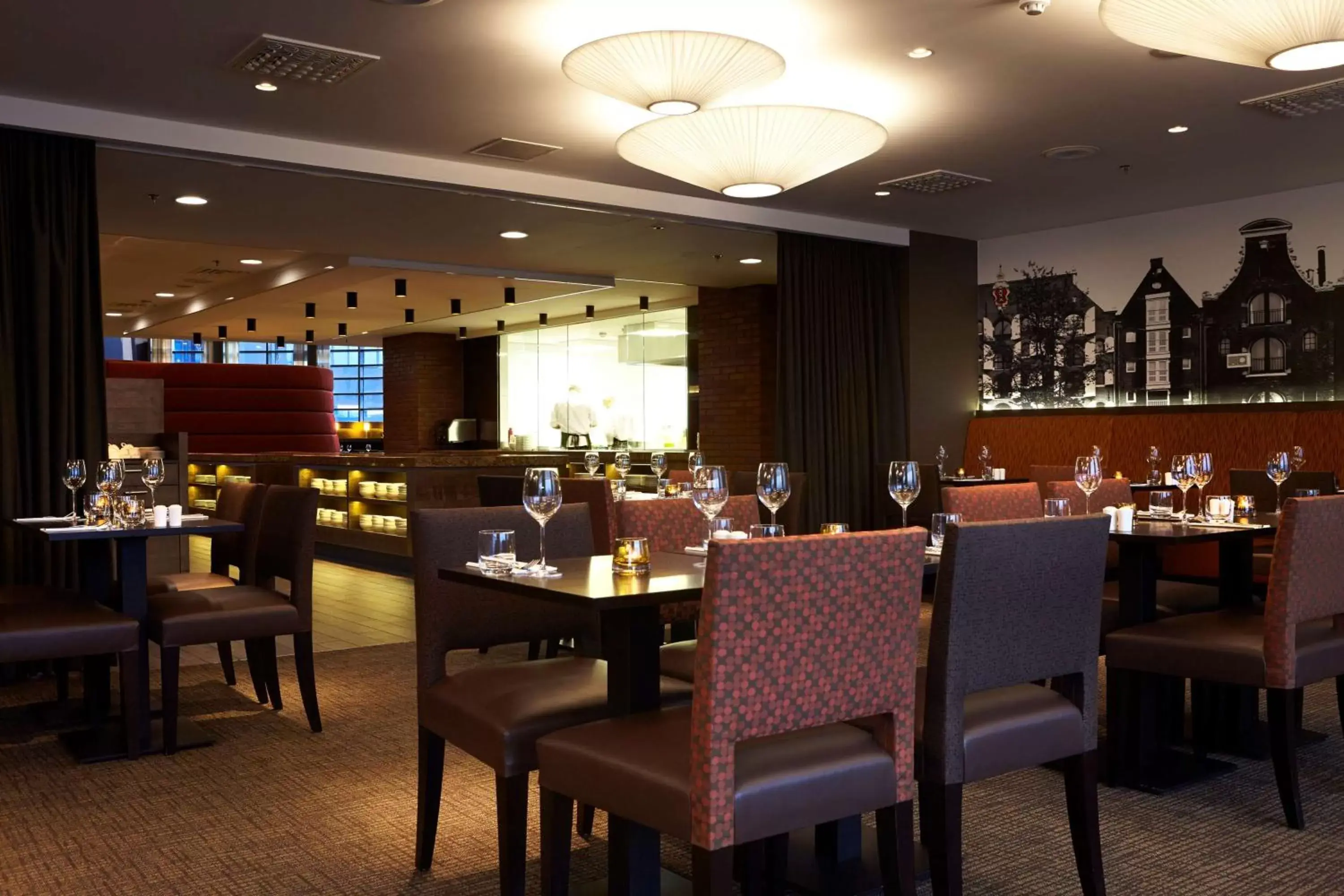 Restaurant/places to eat in Hyatt Place Amsterdam Airport