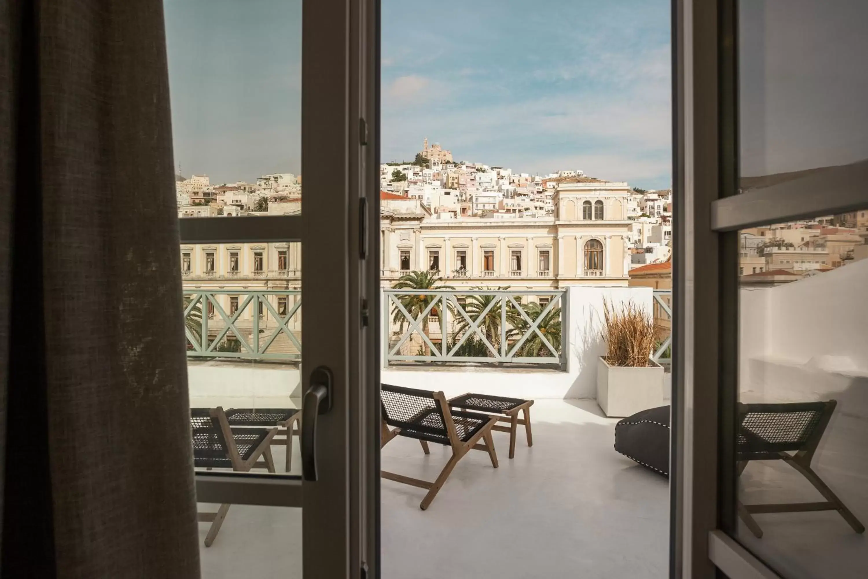 Balcony/Terrace in SYROS SOUL LUXURY SUITES