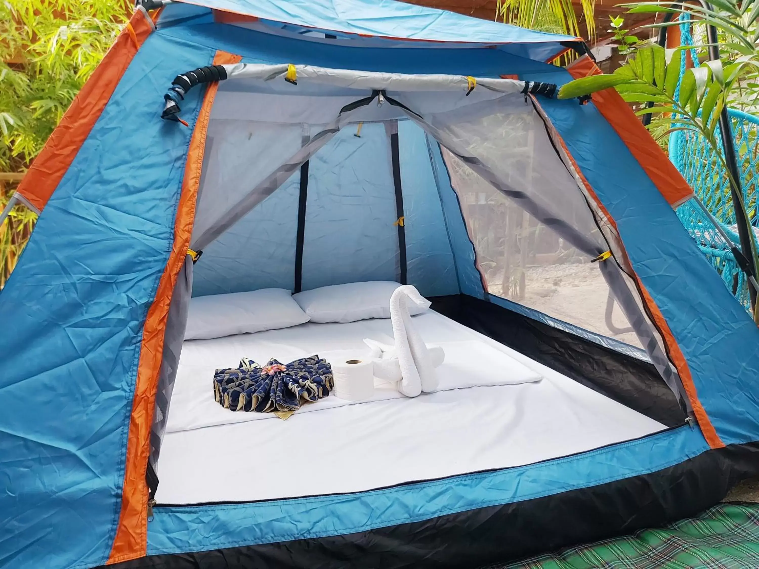 Bed in New Village Lodge