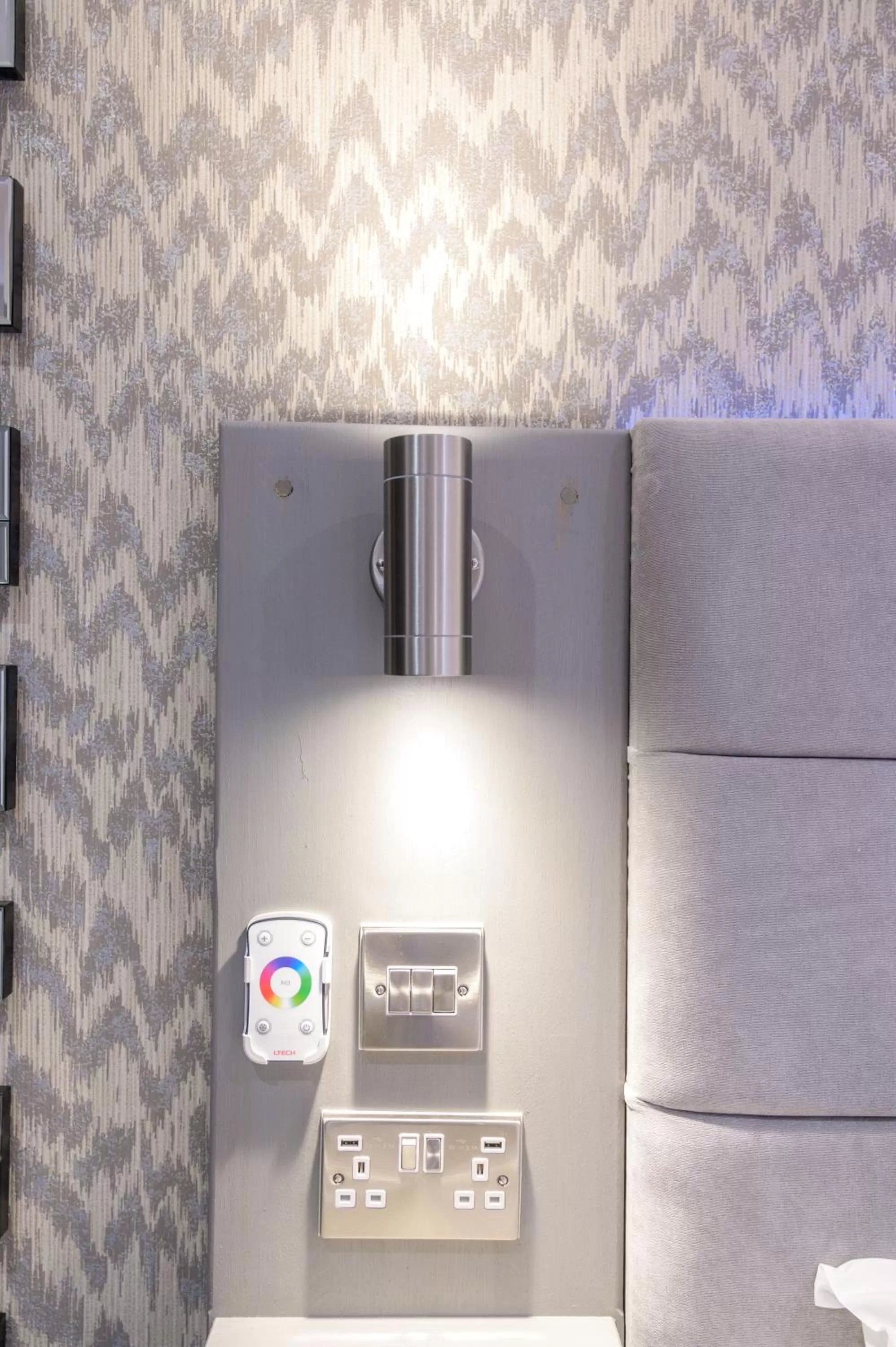 Bedroom in The Stanley Hotel