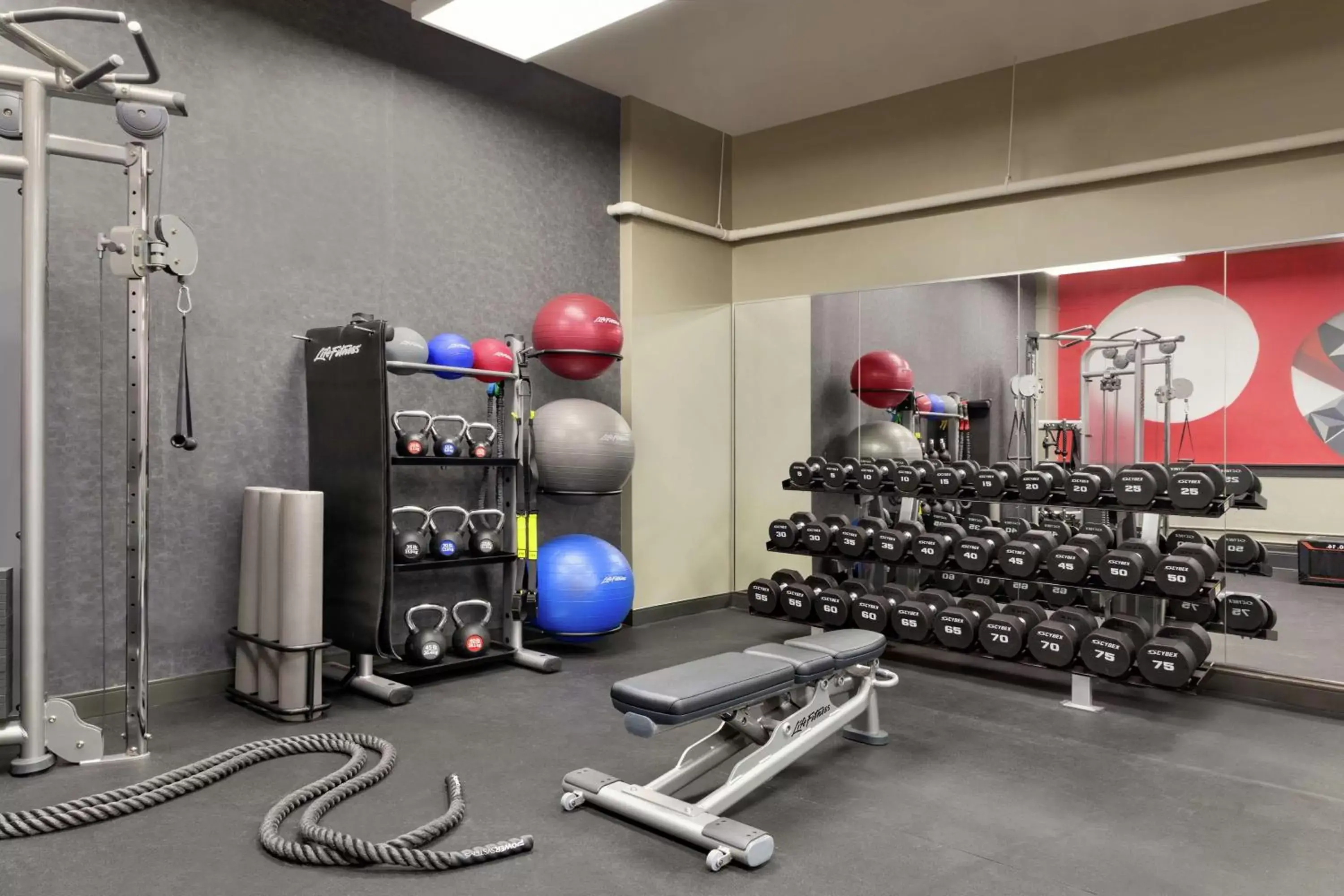 Fitness centre/facilities, Fitness Center/Facilities in The Central Station Memphis, Curio Collection By Hilton