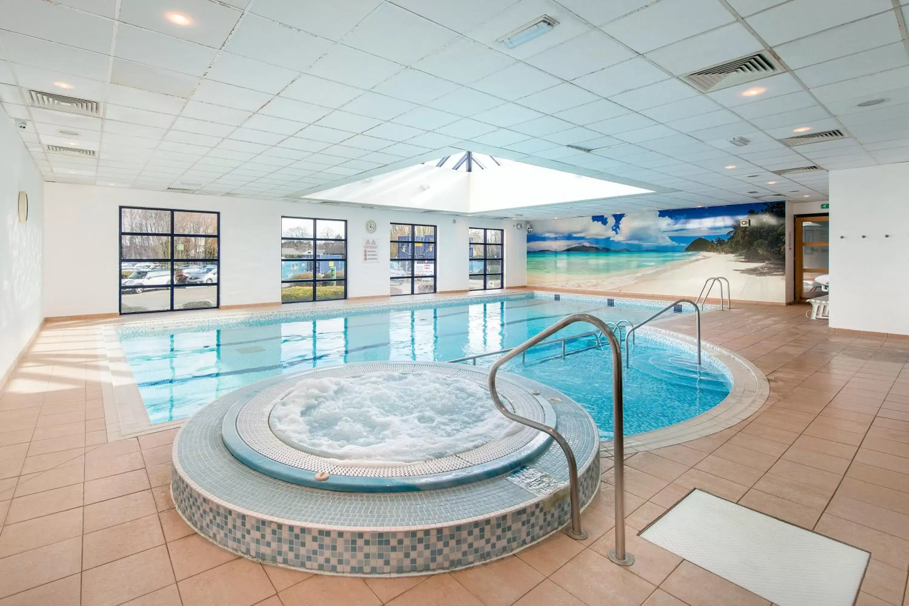 Swimming Pool in Holiday Inn London-Shepperton, an IHG Hotel