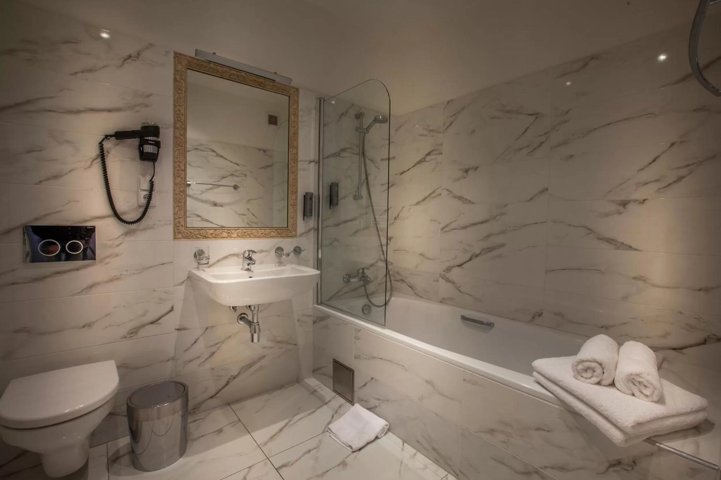 Bathroom in Little King Hotel U Malvaze