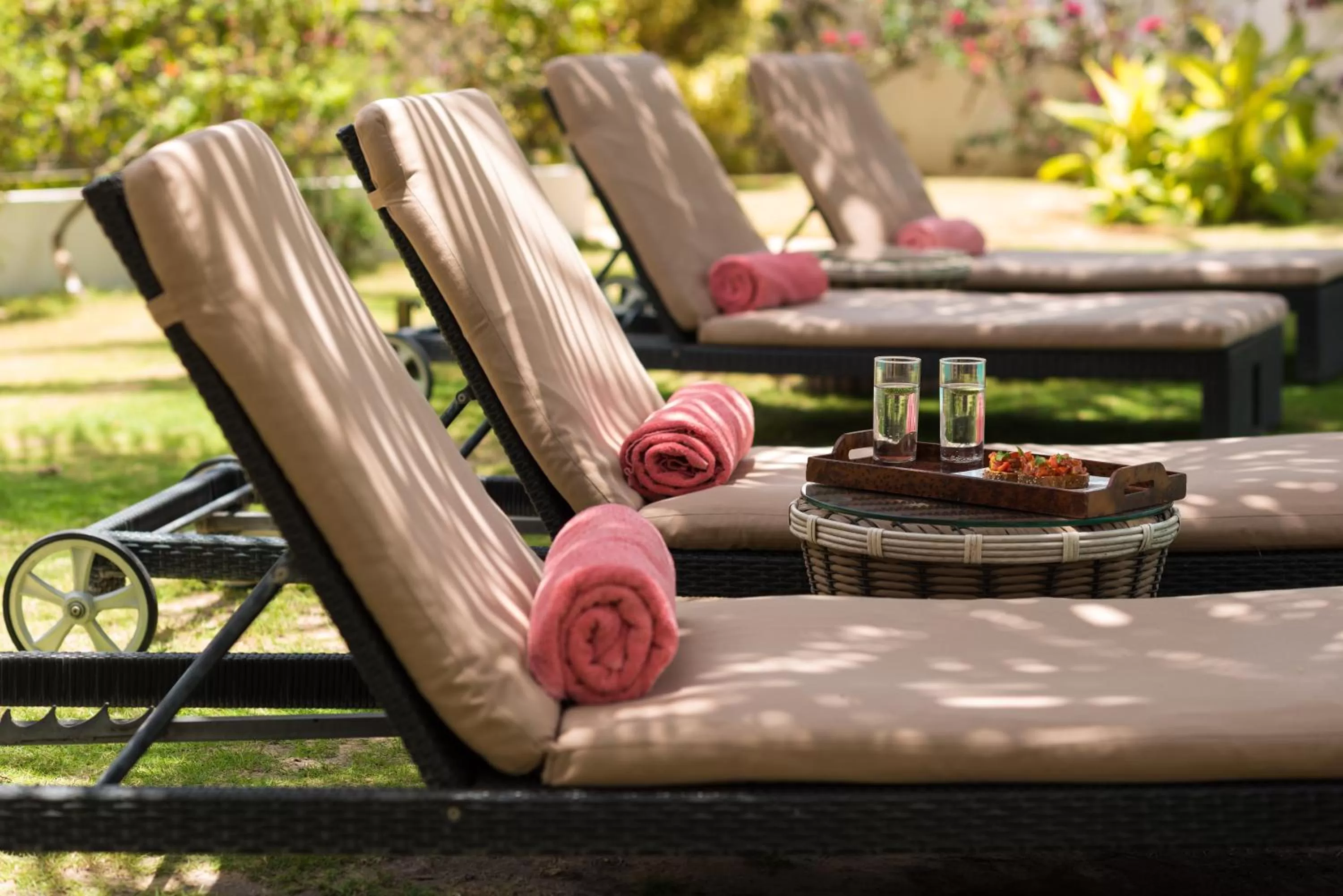 Patio in La Résidence