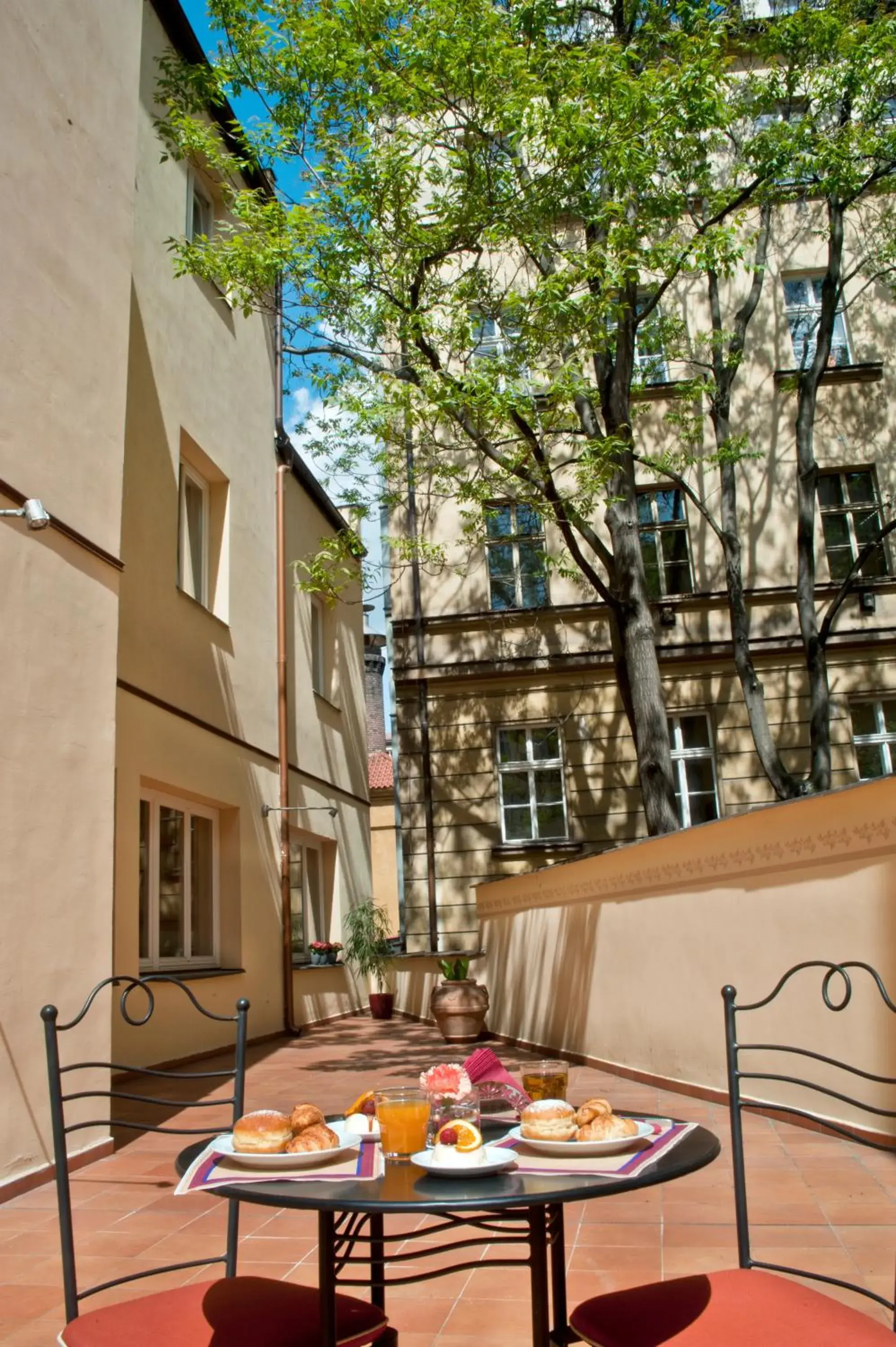 Balcony/Terrace in Hotel Caesar Prague