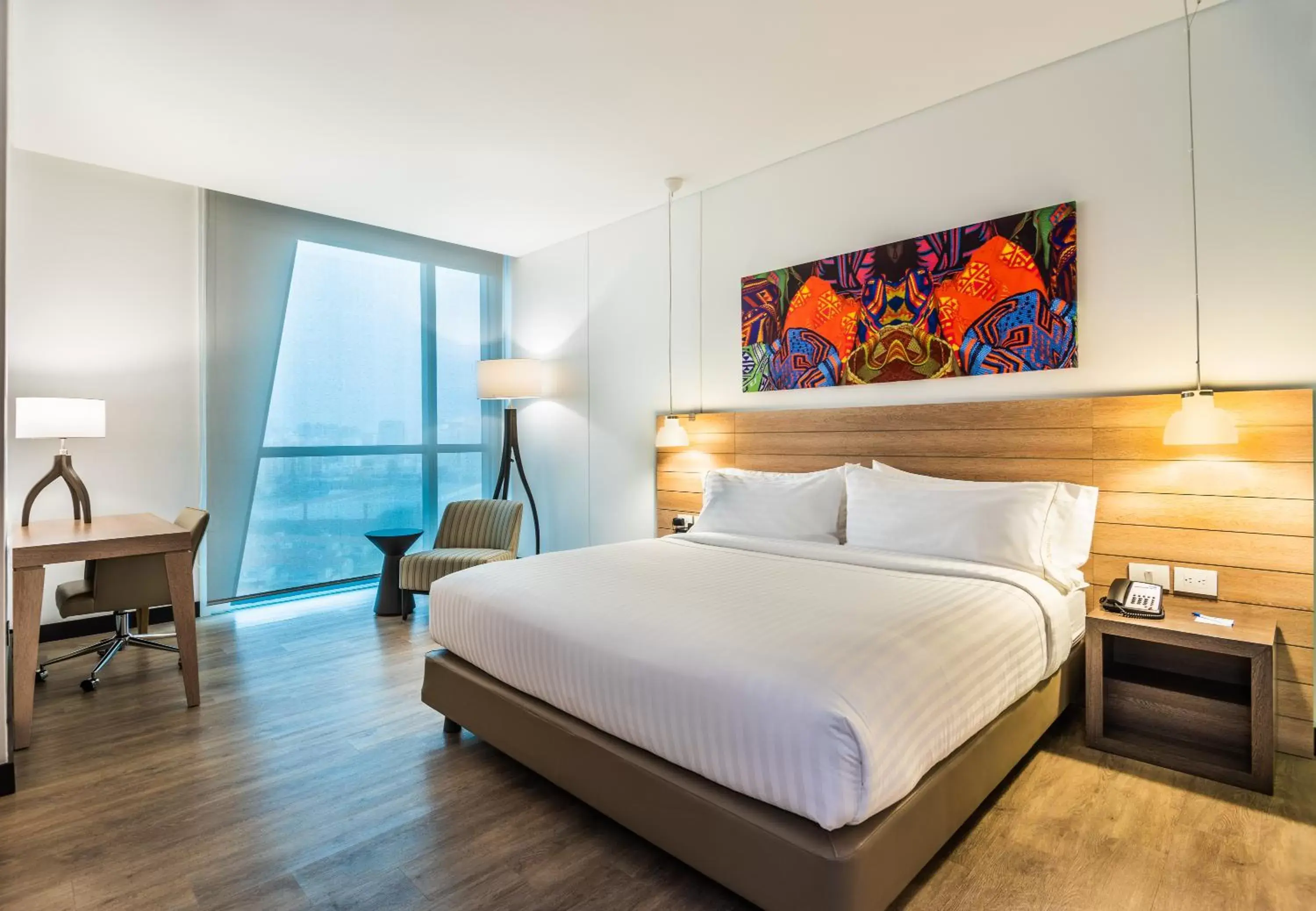 Bedroom, Bed in Holiday Inn Express - Barranquilla Buenavista, an IHG Hotel