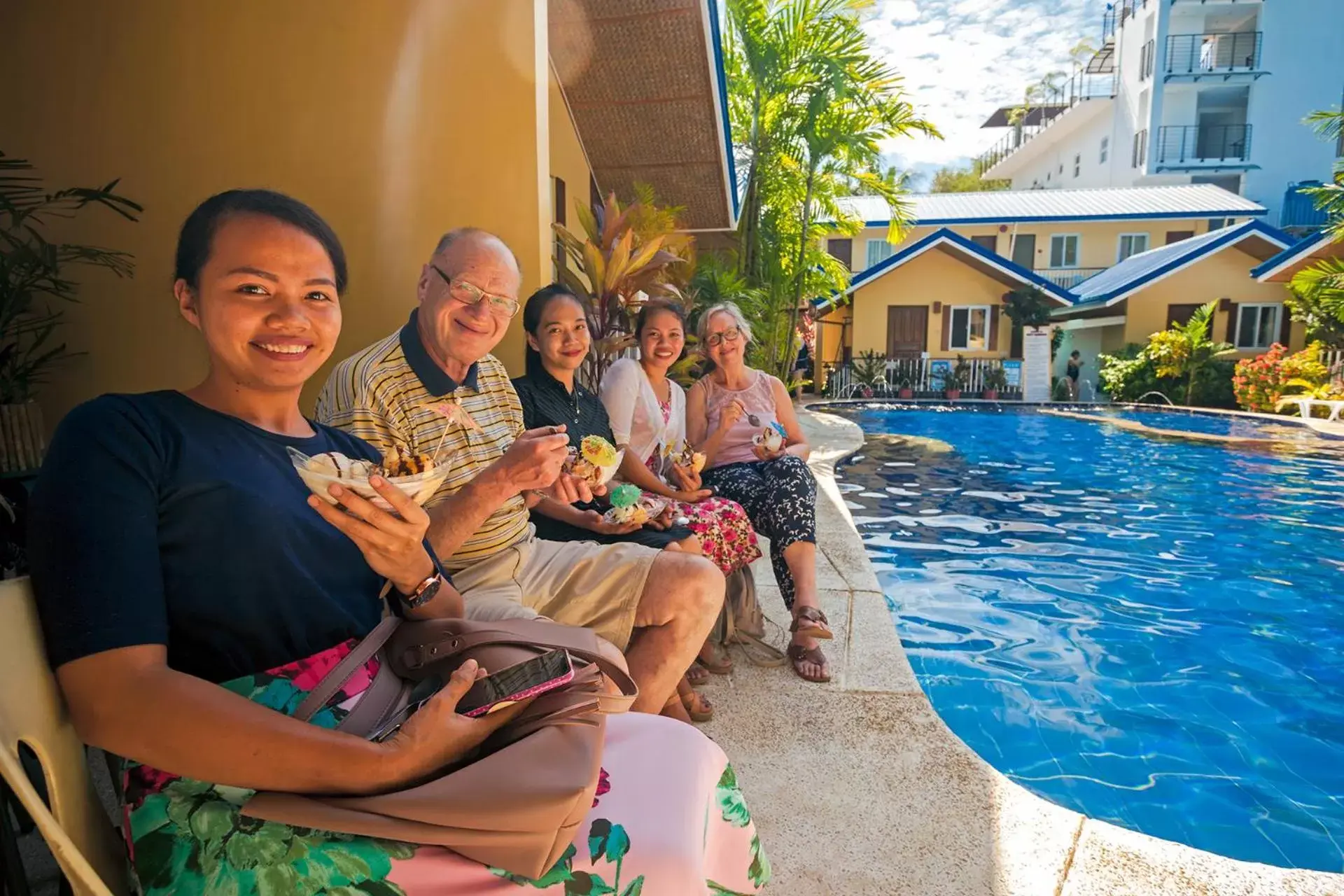 Staff in Blue Lagoon Inn & Suites