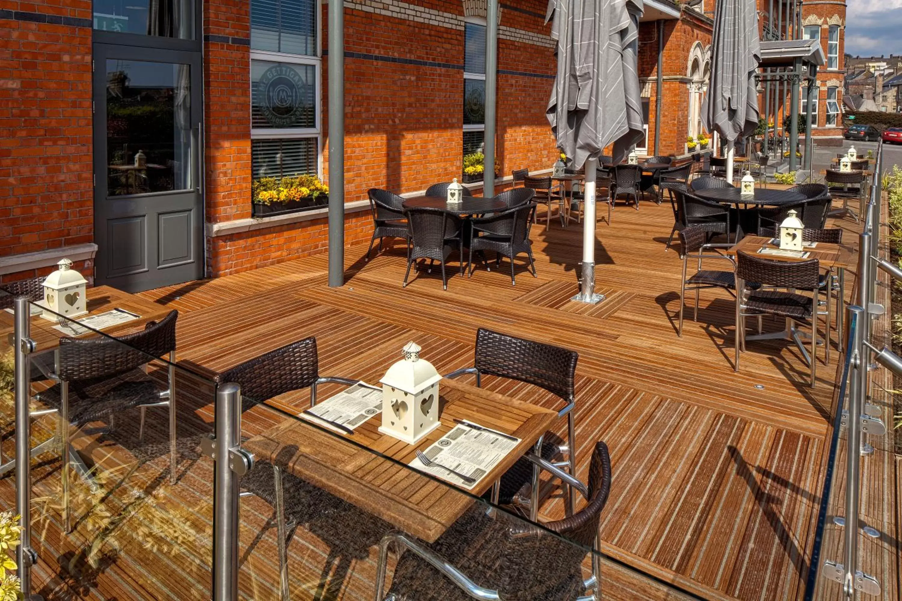 Balcony/Terrace, Restaurant/Places to Eat in The Address Cork (formerly Ambassador Hotel & Health Club)