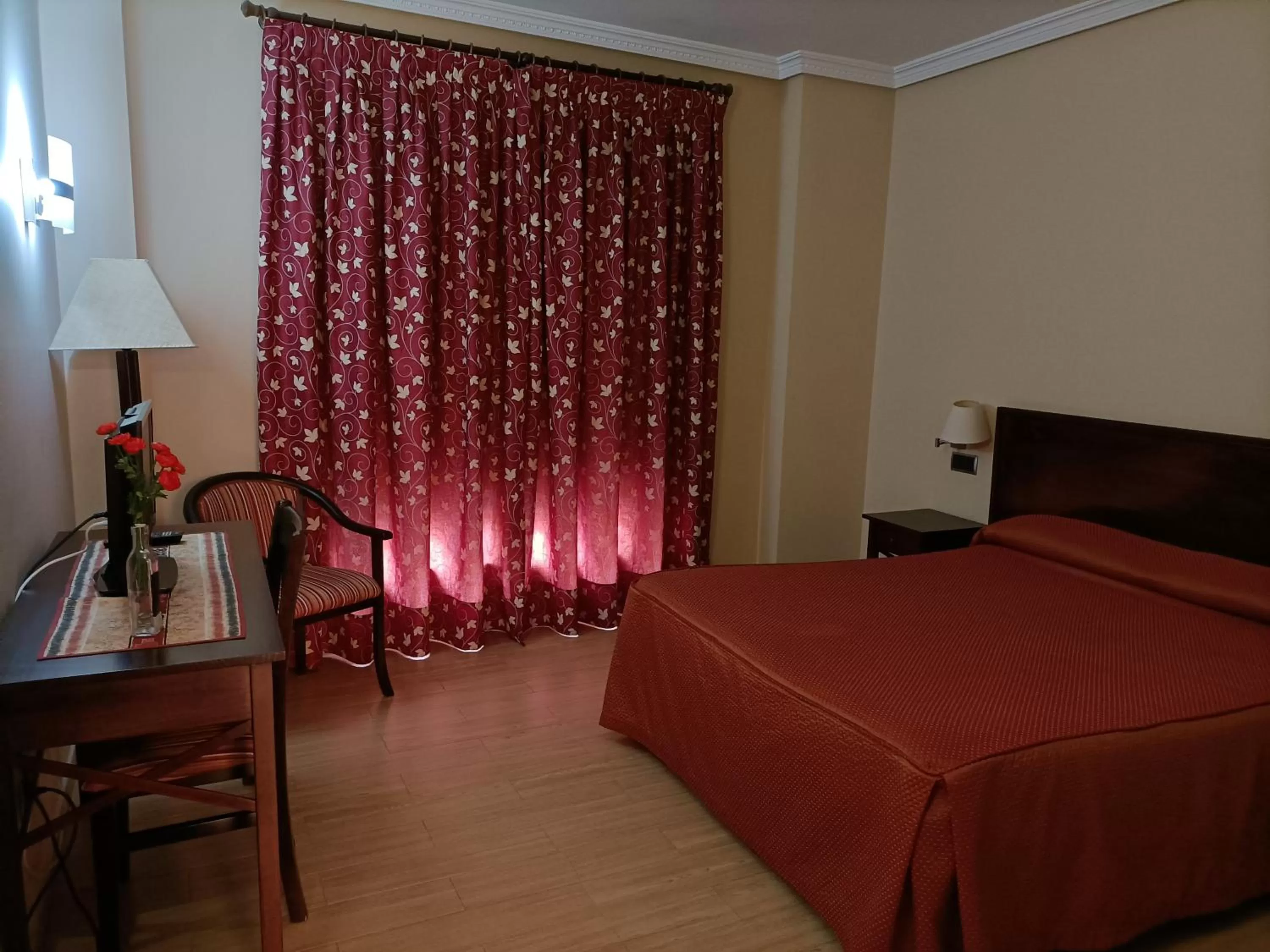 Bed in Hotel Rural El Jardin