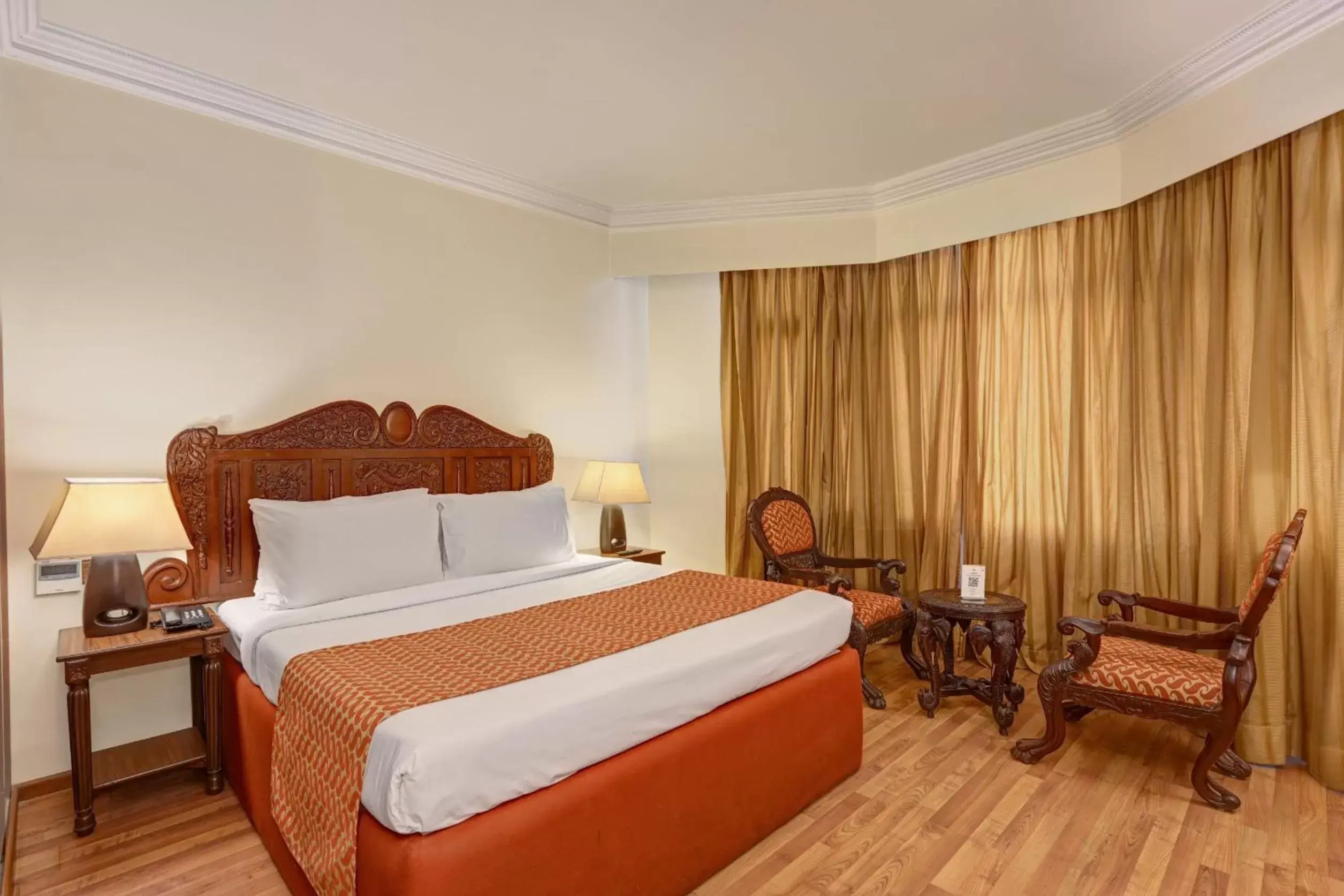 Bedroom, Bed in The Cama - A Sabarmati Riverfront Hotel