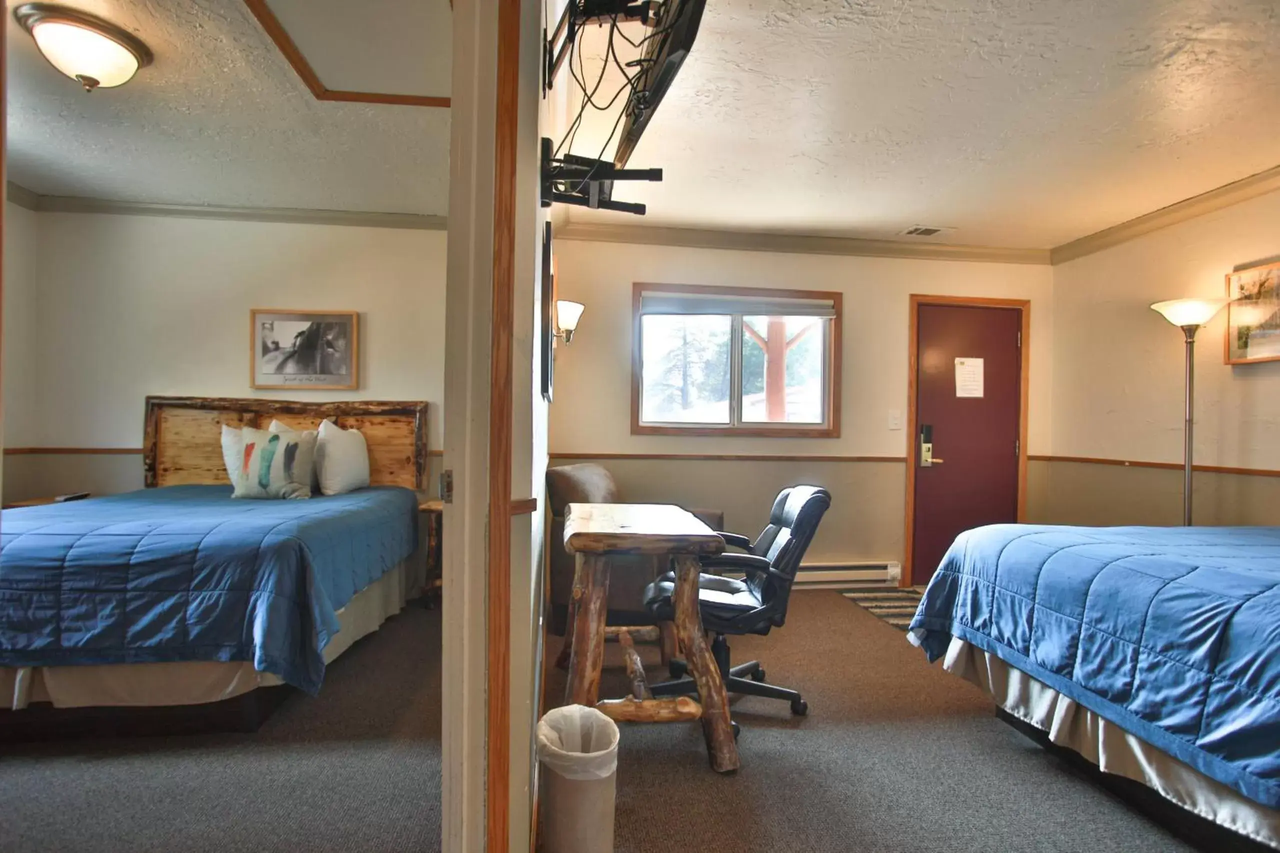 Bed in Sundance Motel