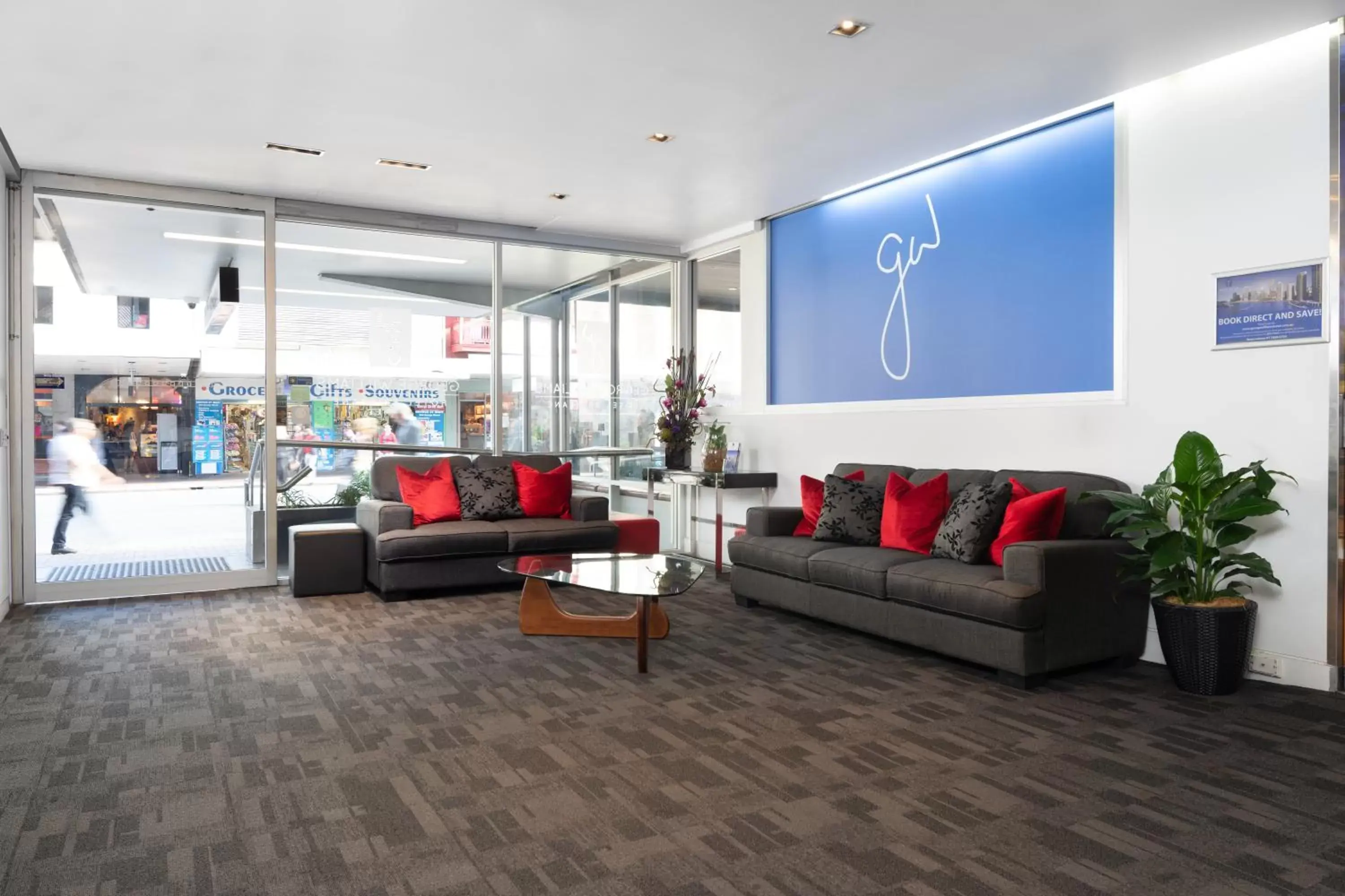 Lobby or reception in George Williams Hotel Lobby or reception in George Williams Hotel