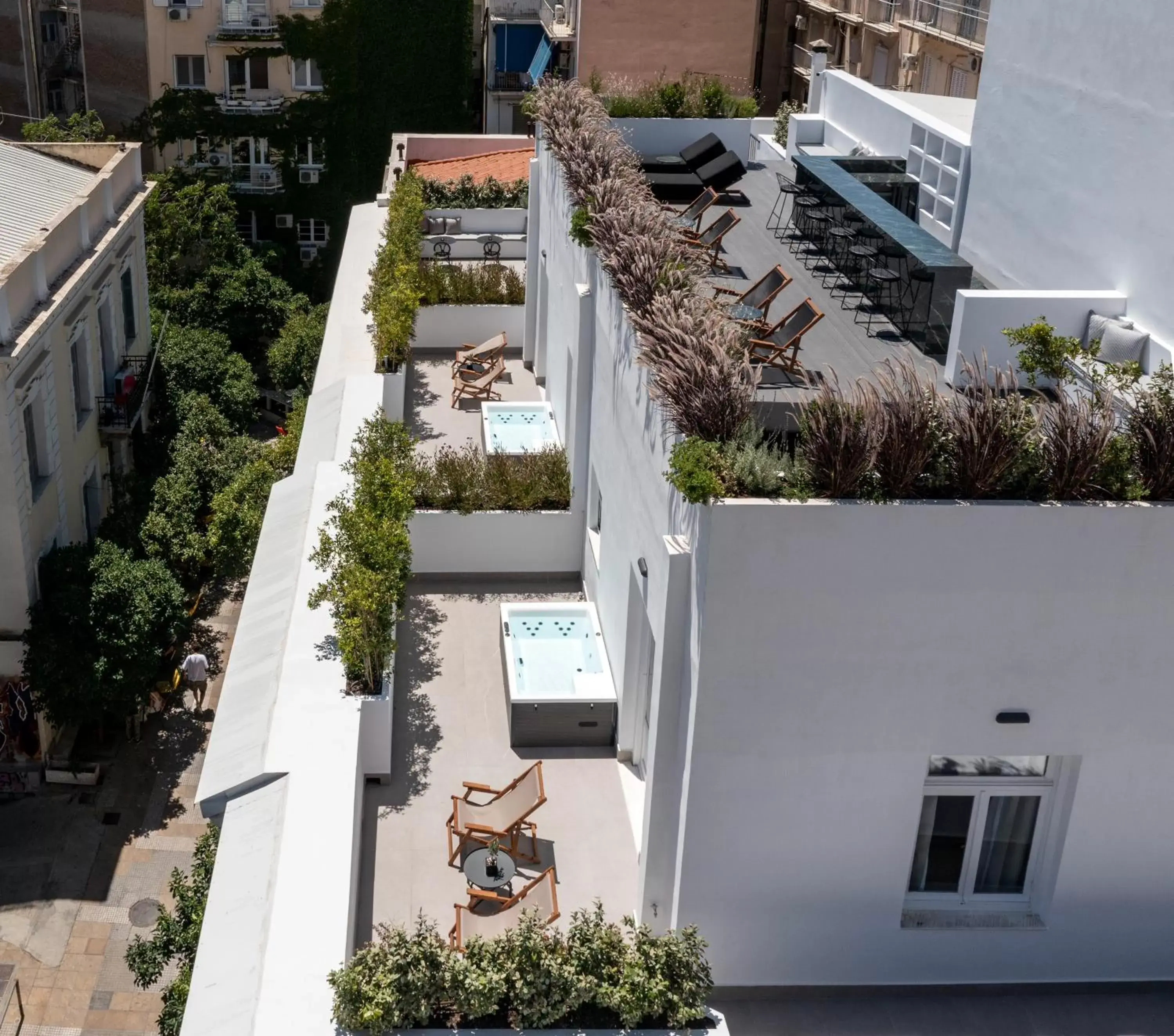 Property building, Bird's-eye View in Athens Flair