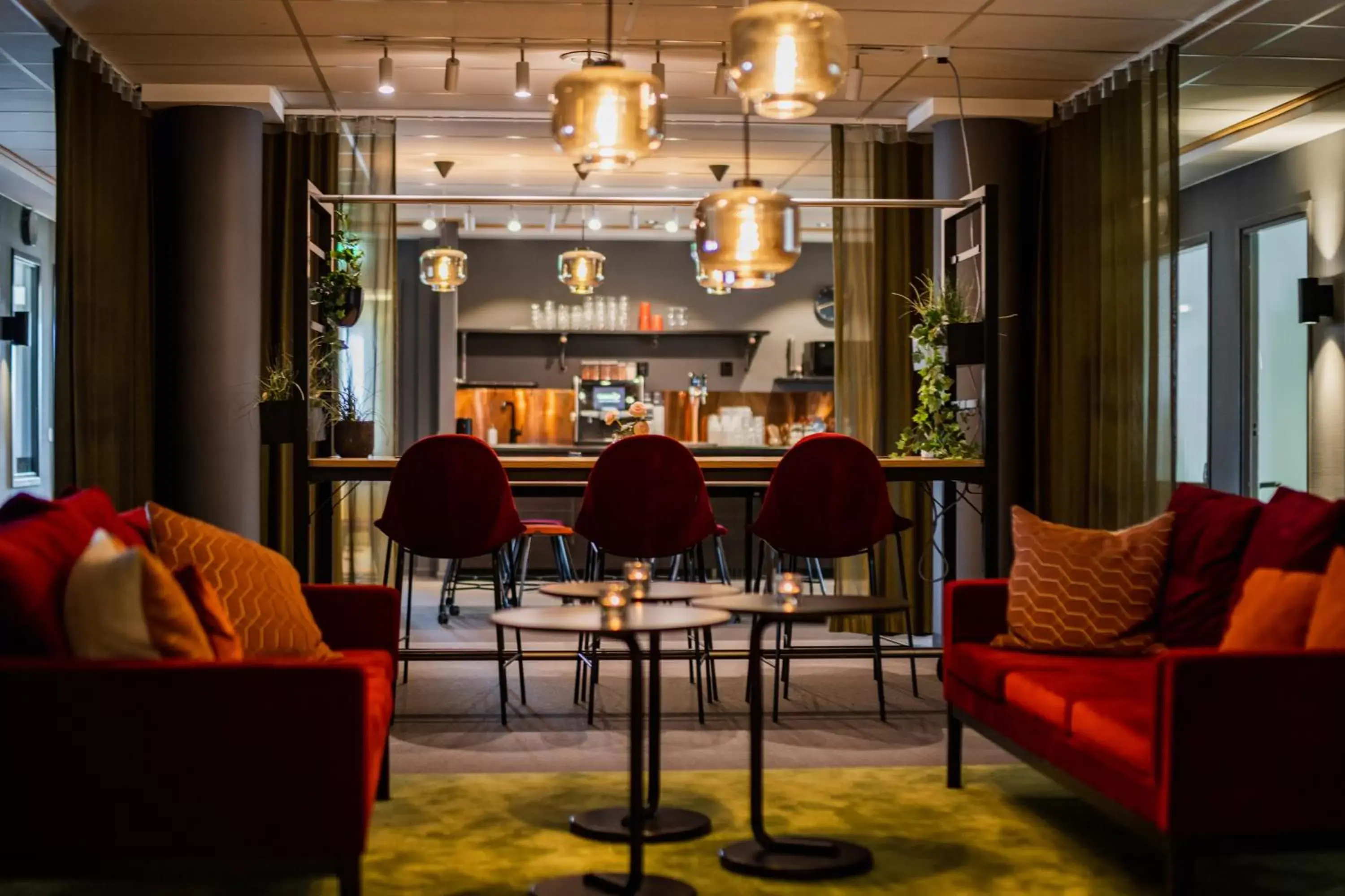 Lounge or bar, Lobby/Reception in Hotell Fridhemsgatan