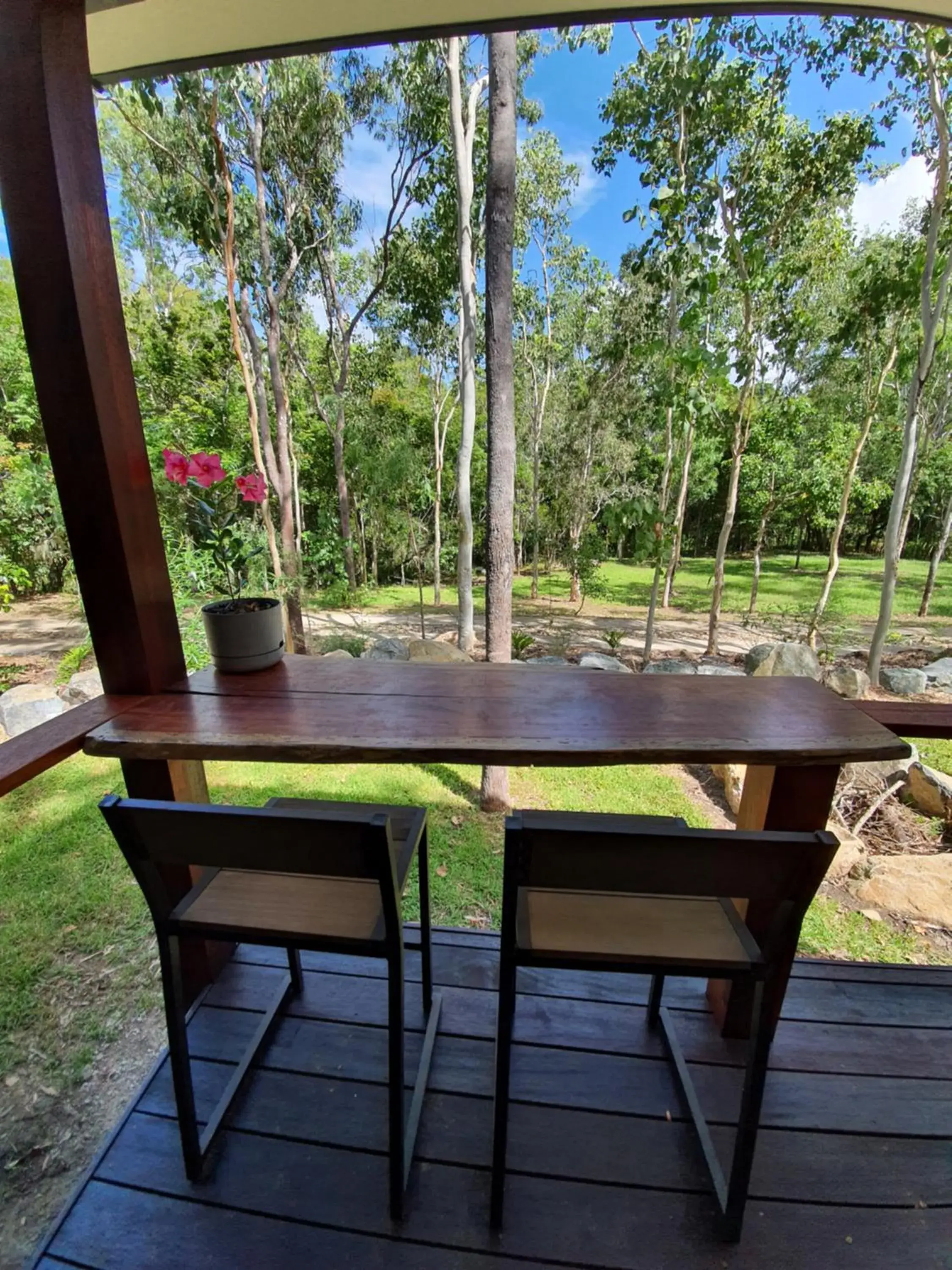 Balcony/Terrace in Airlie Beach Eco Cabins - Adults Only