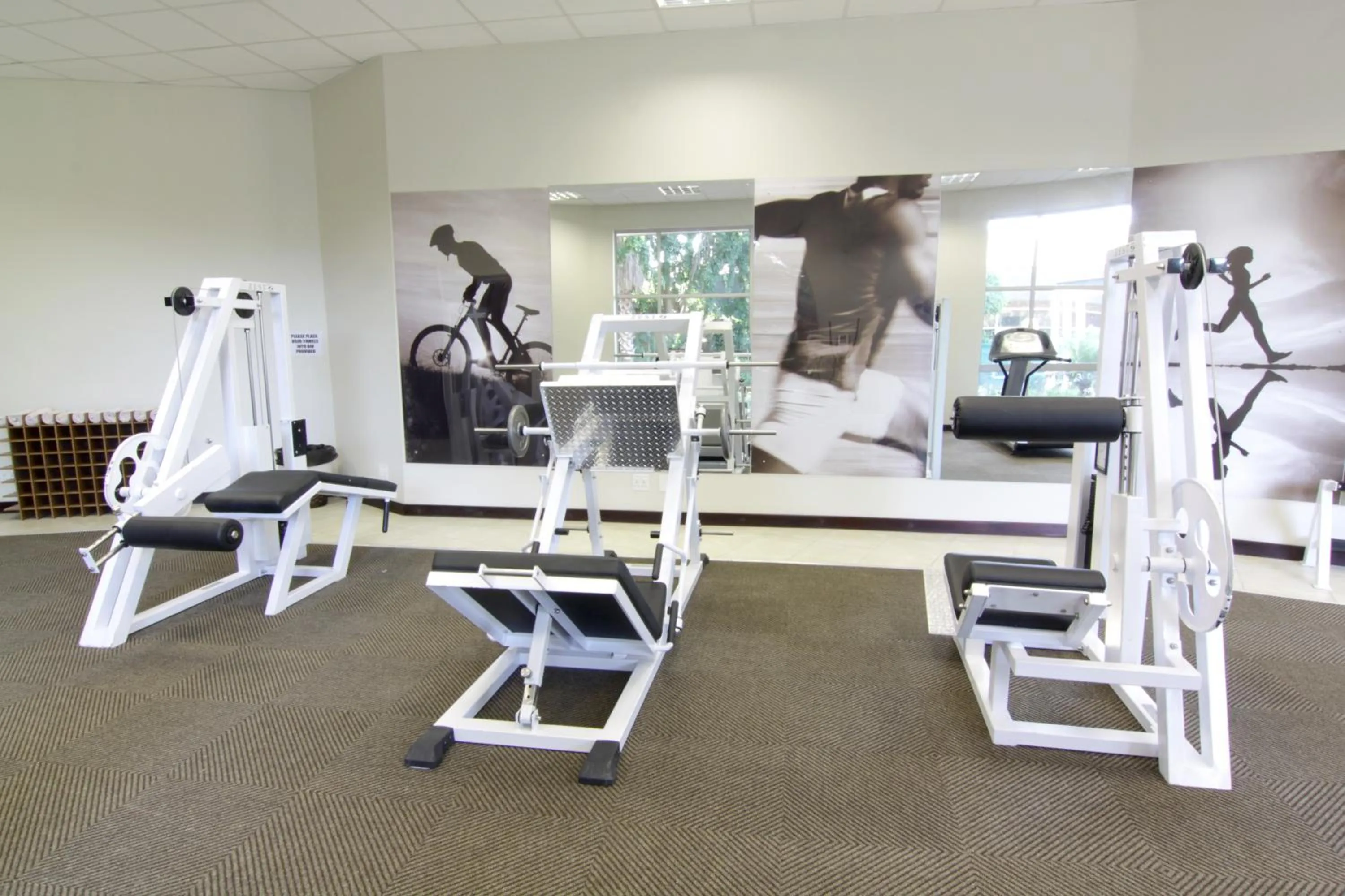 Fitness centre/facilities in Cresta Lodge Gaborone