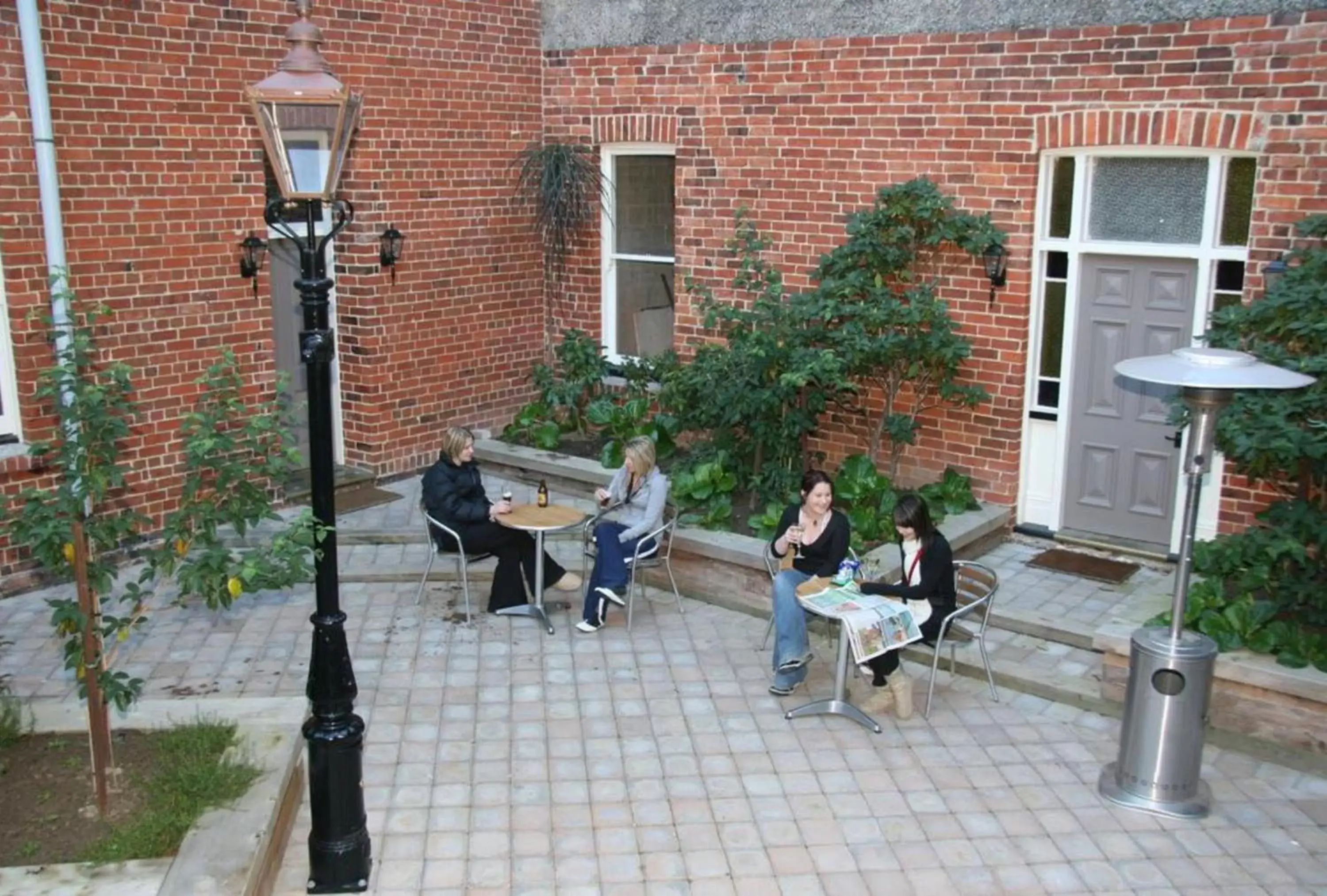 Patio in Leviathan Hotel