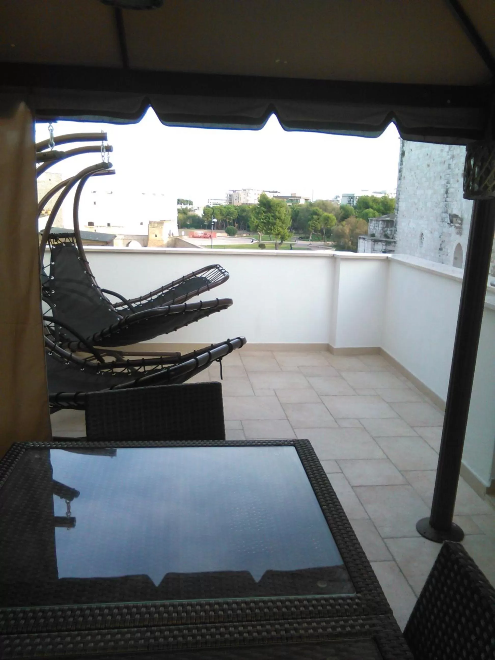 Patio in B&B Il Campanile