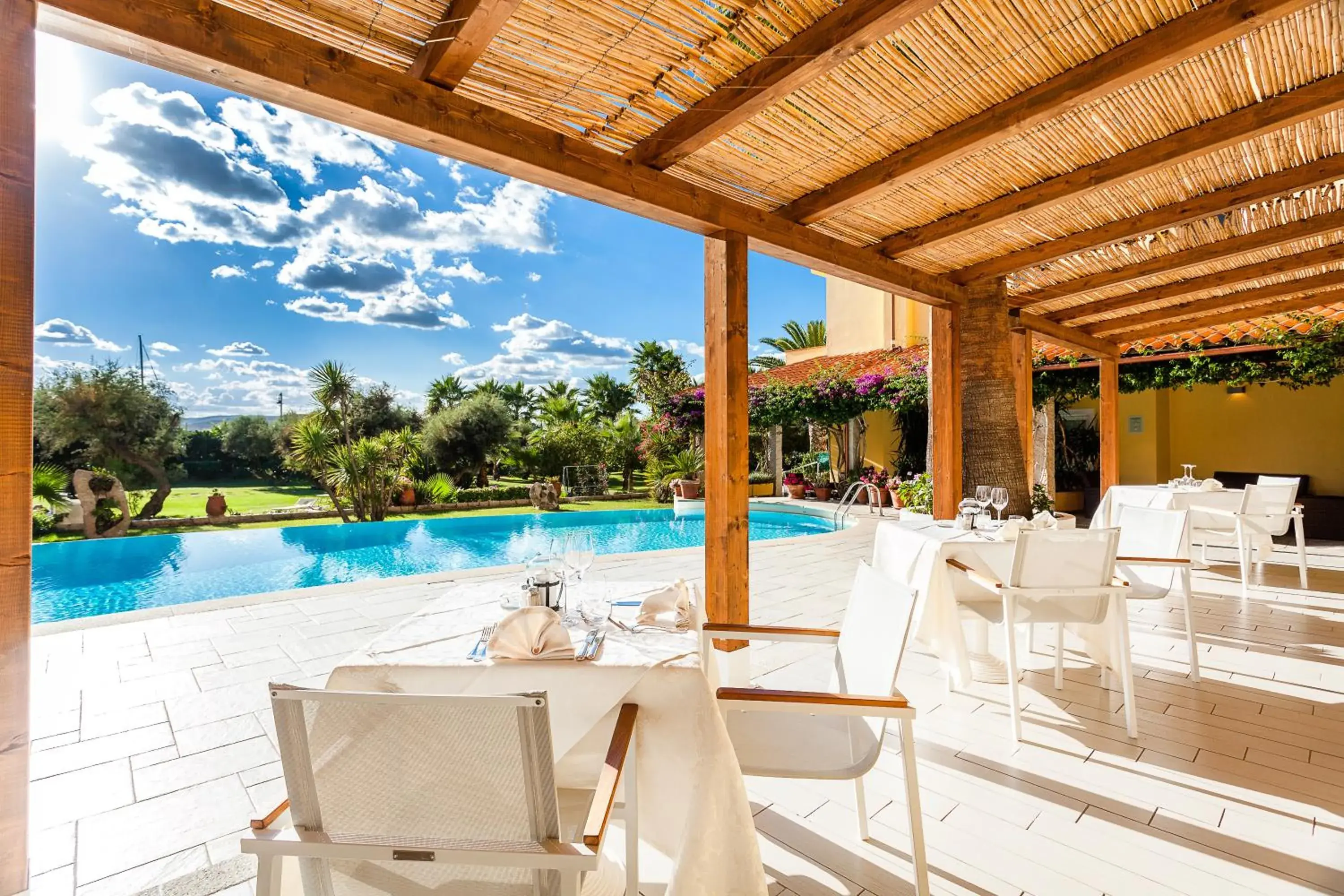 Restaurant/places to eat, Patio/Outdoor Area in Hotel Villa Margherita