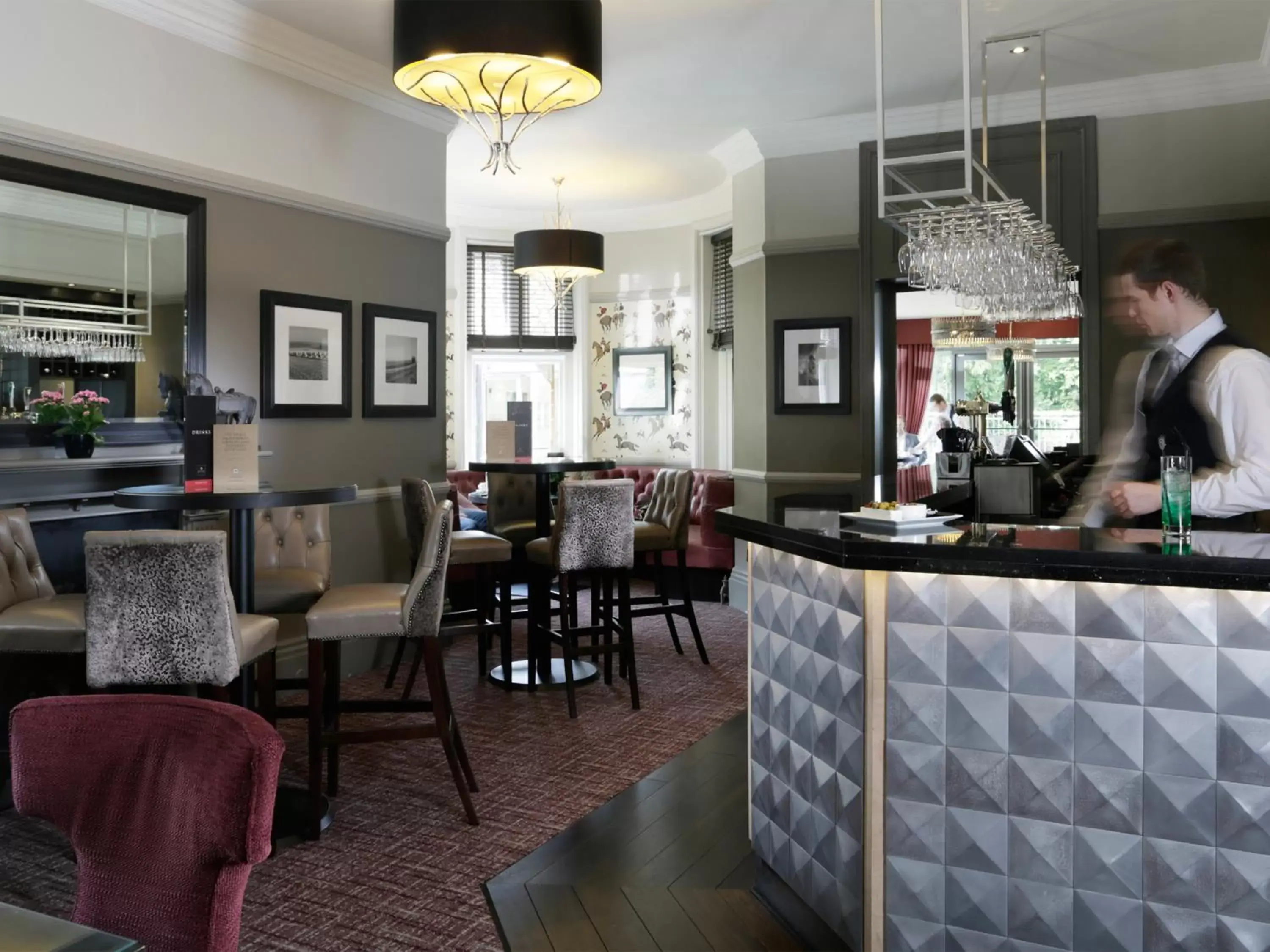 Lounge or bar in Macdonald Berystede Hotel & Spa Lounge or bar in Macdonald Berystede Hotel & Spa