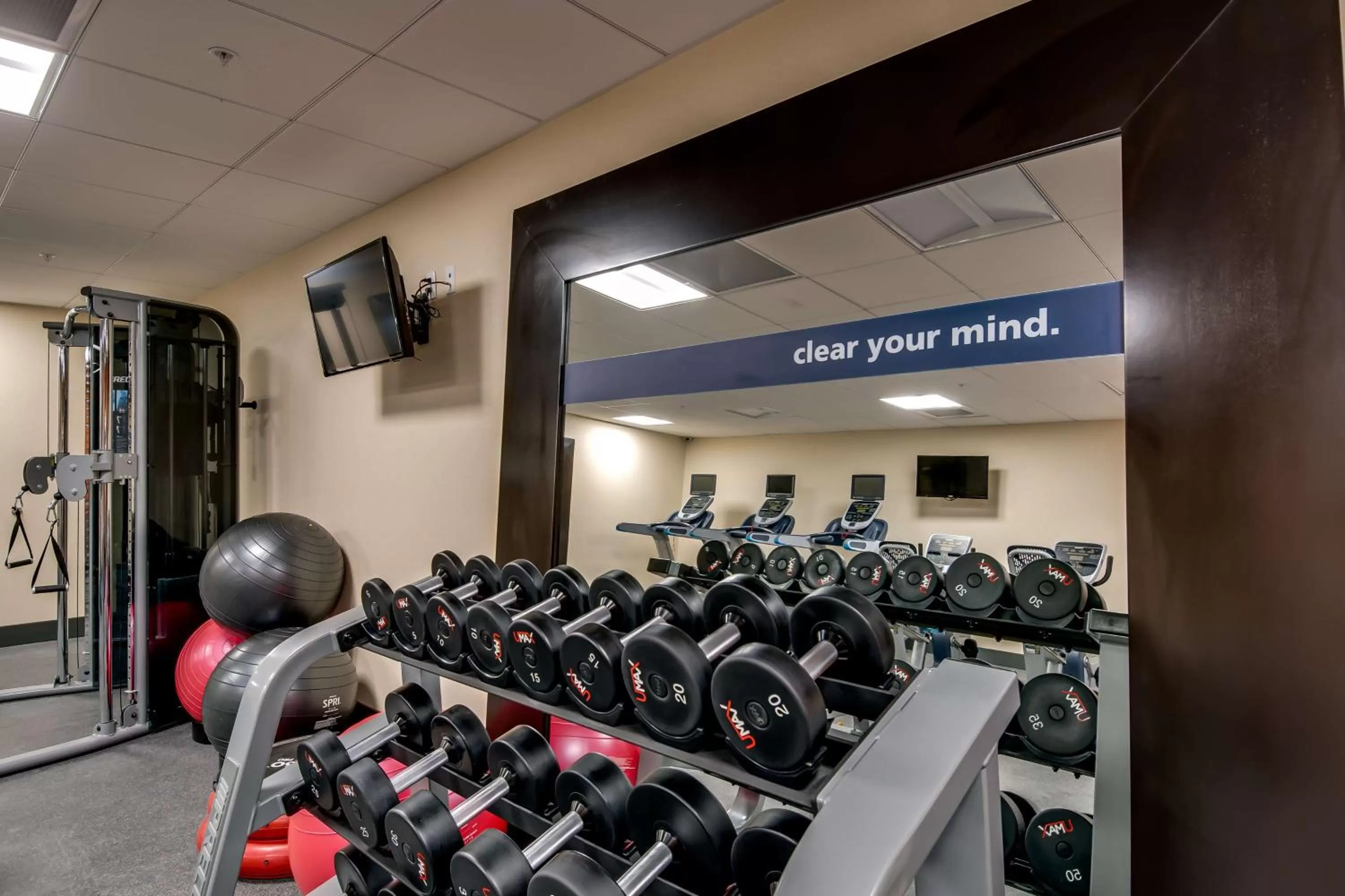 Fitness centre/facilities in Hampton Inn & Suites Los Angeles - Glendale