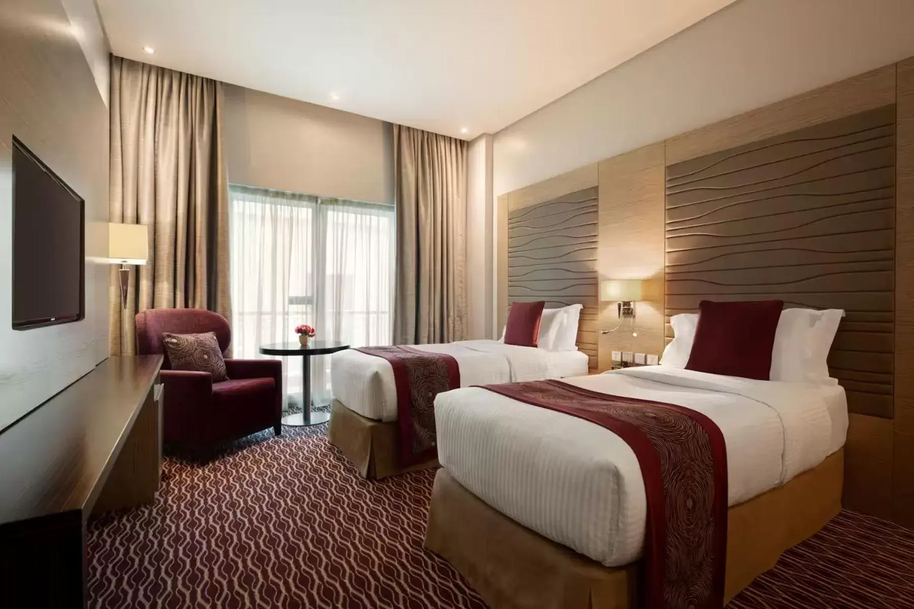 Bed in Ramada by Wyndham Manama City Centre