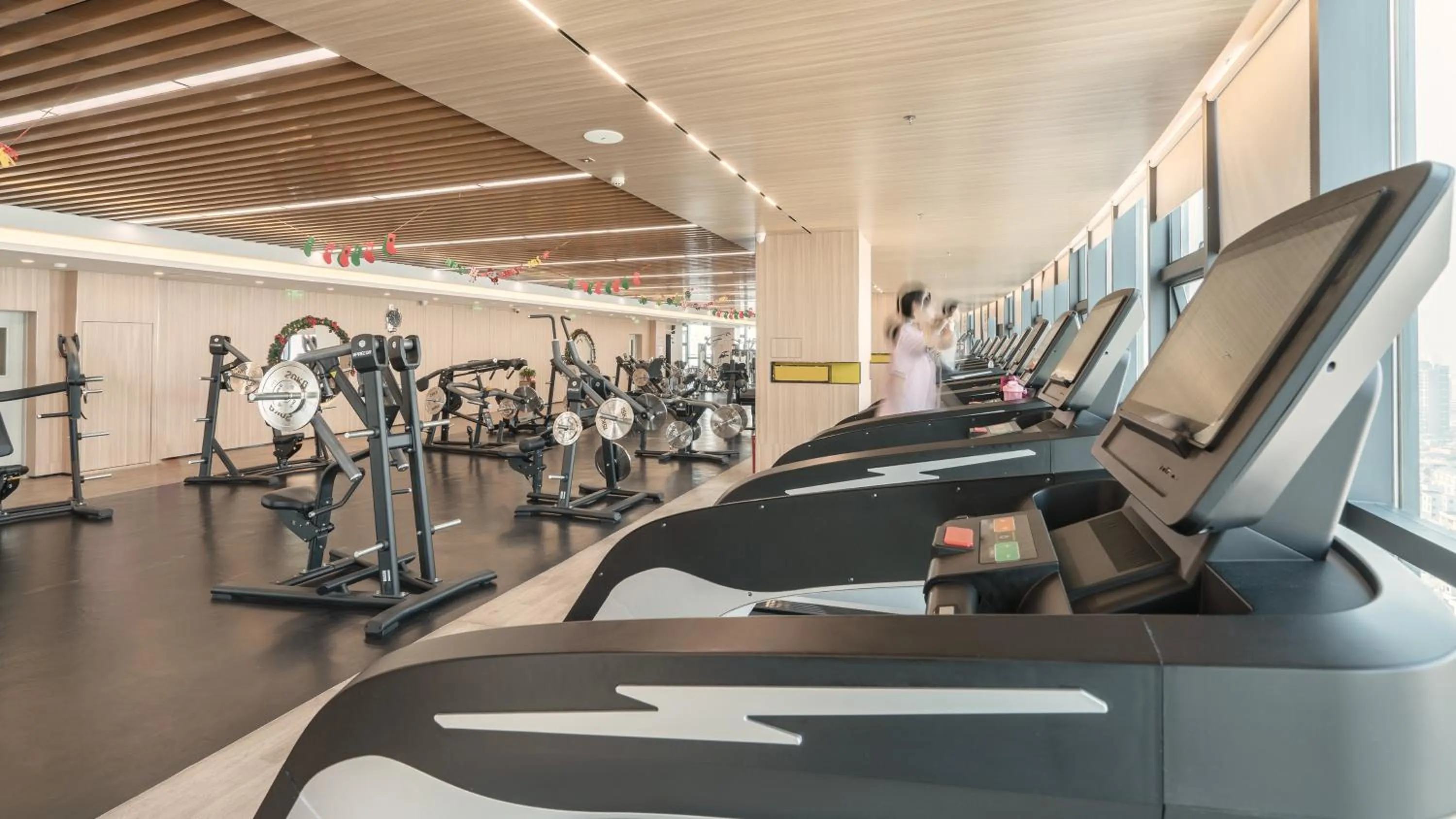 Fitness centre/facilities in Holiday Inn Express Yangjiang City Center by IHG