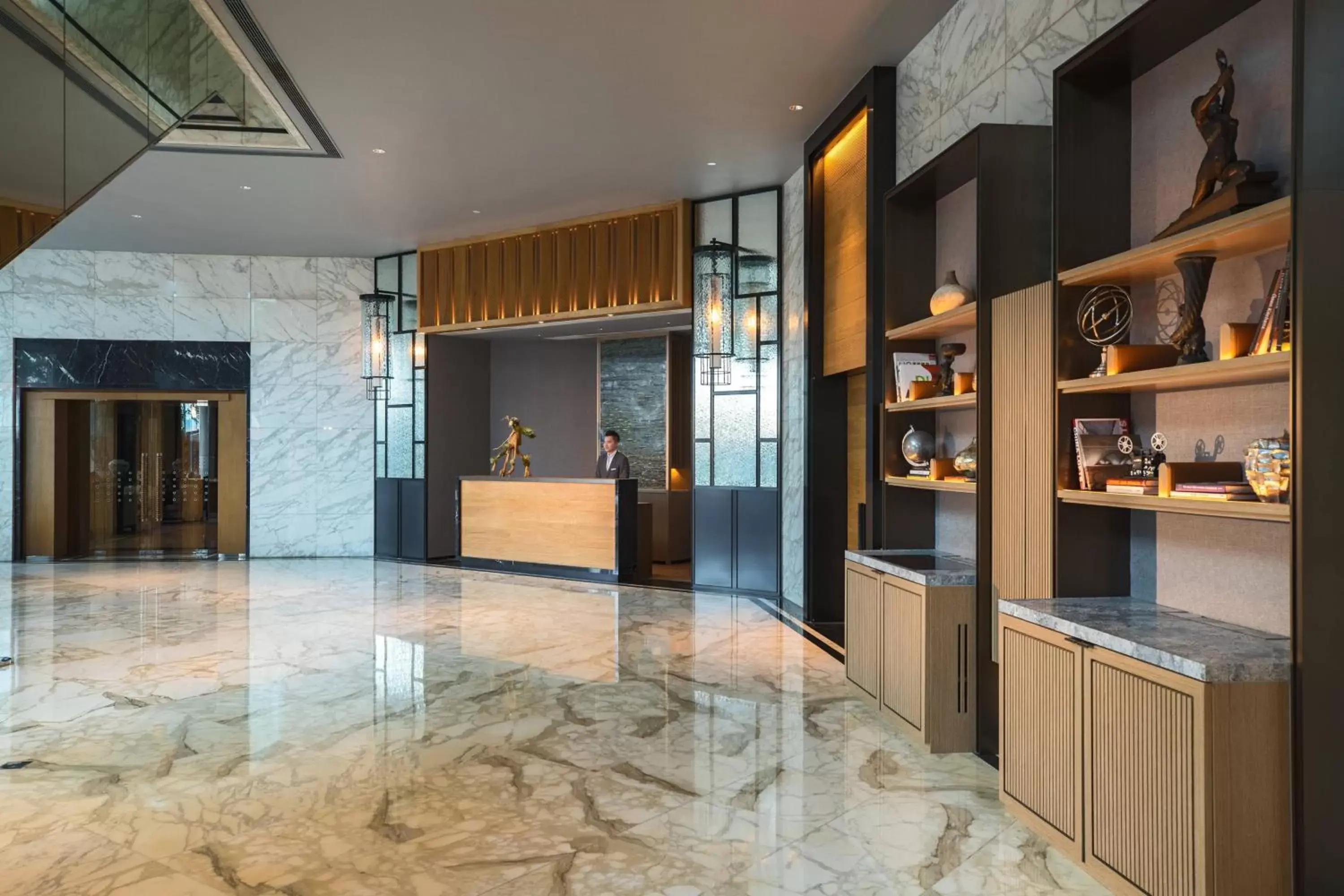 Lobby or reception, Lobby/Reception in Renaissance Hong Kong Harbour View Hotel