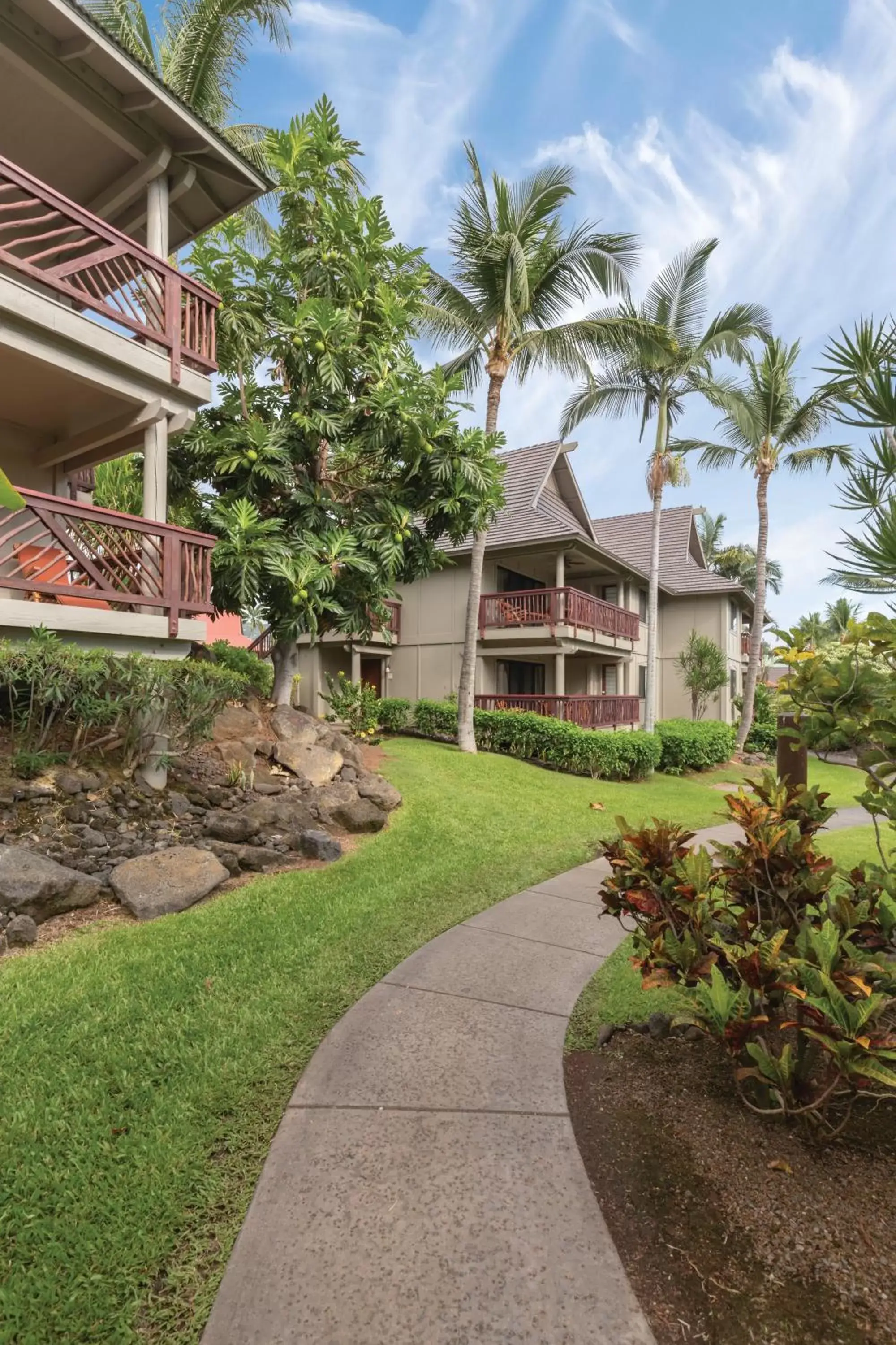 Property Building in Wyndham Kona Hawaiian Resort