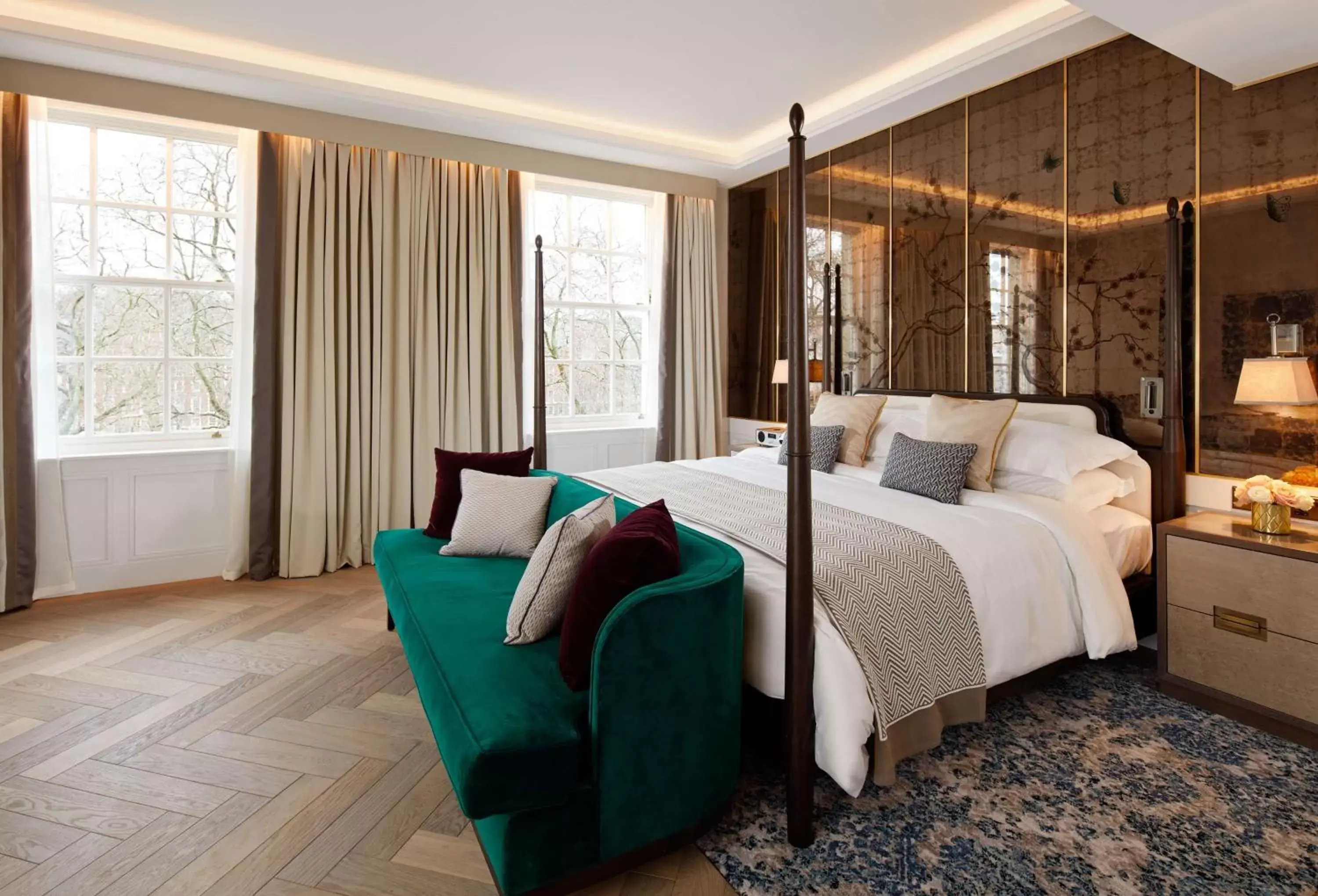 Bed in The Biltmore Mayfair, LXR Hotels & Resorts