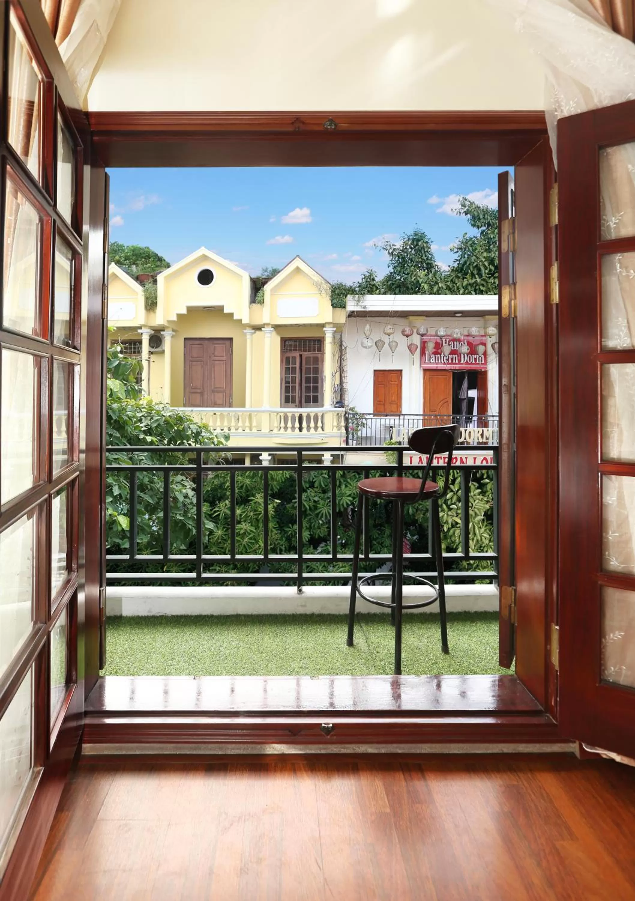 Balcony/Terrace in Hanoi House Hotel & Travel