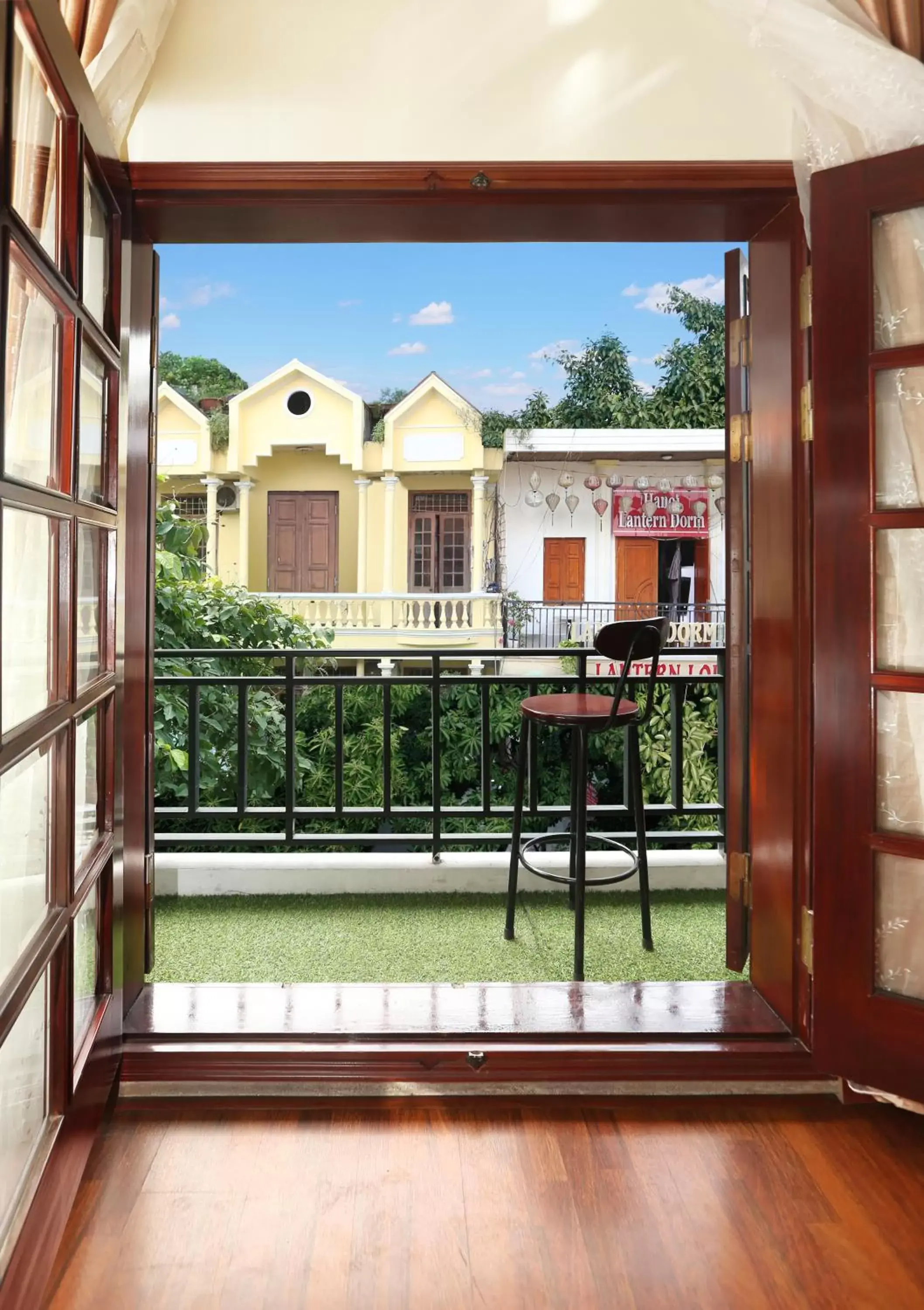 Balcony/Terrace in Hanoi House Hostel & Travel