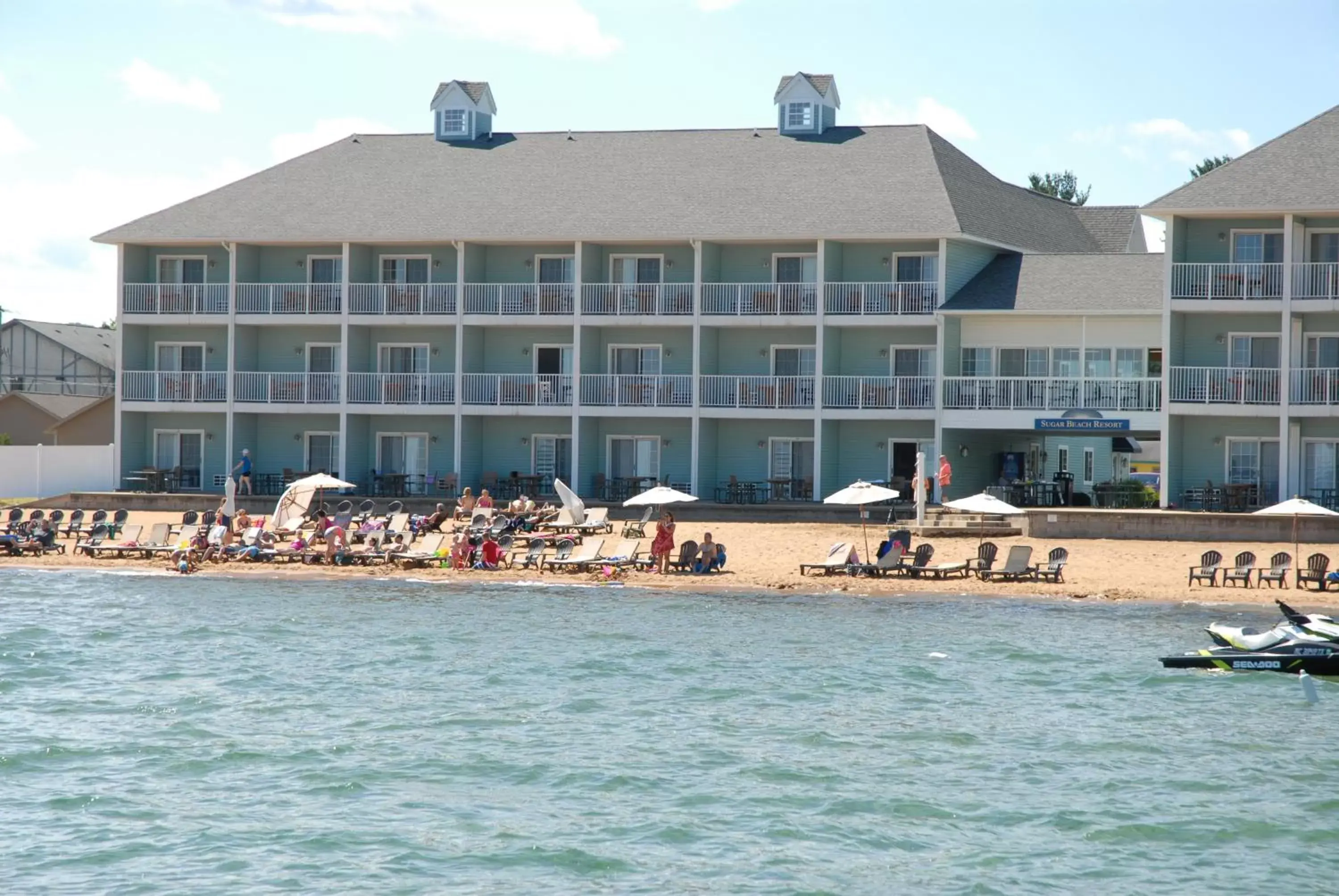 Beach, Property Building in Sugar Beach Resort Hotel