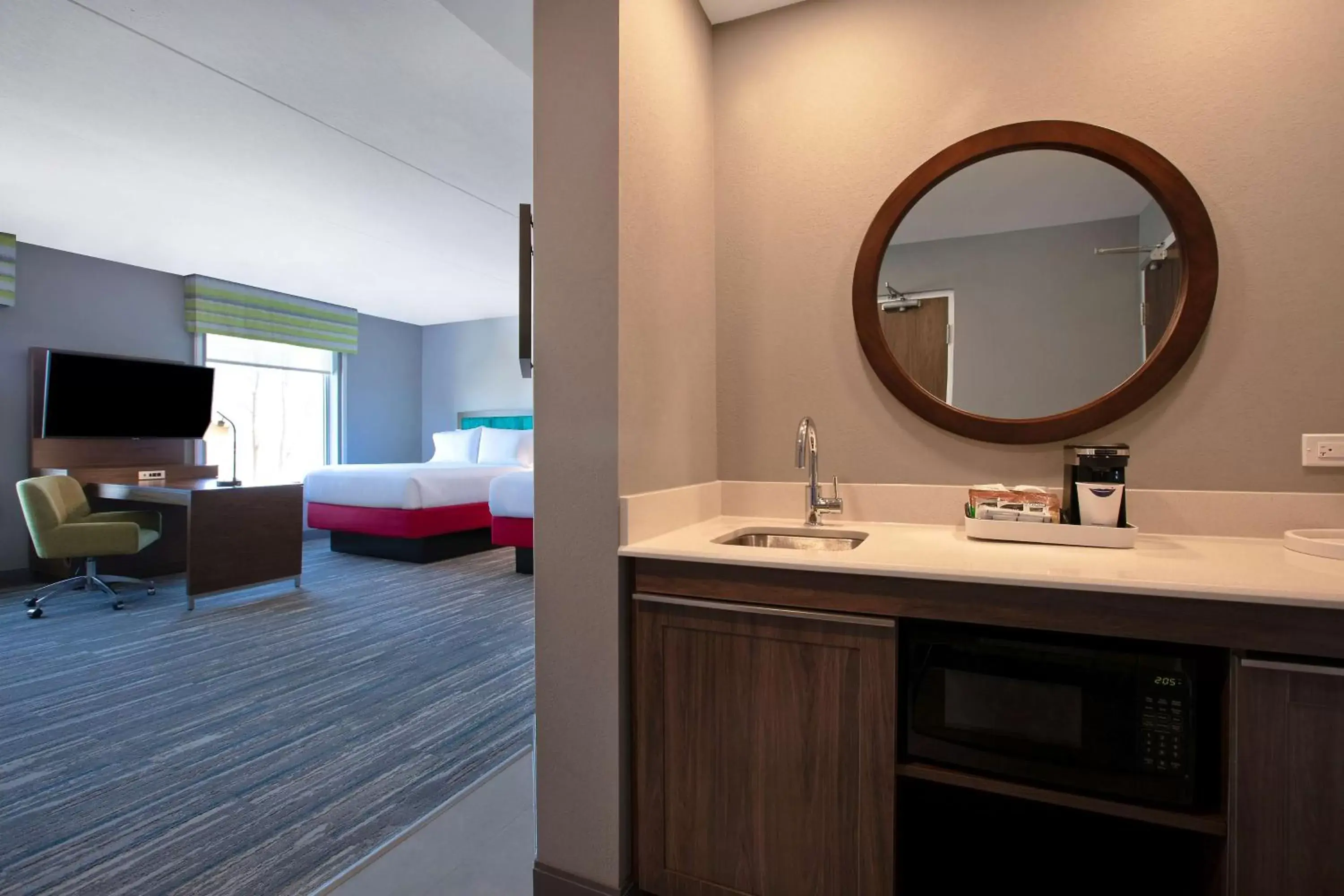 Other, Bathroom in Hampton Inn & Suites Ottawa West, Ontario, Canada