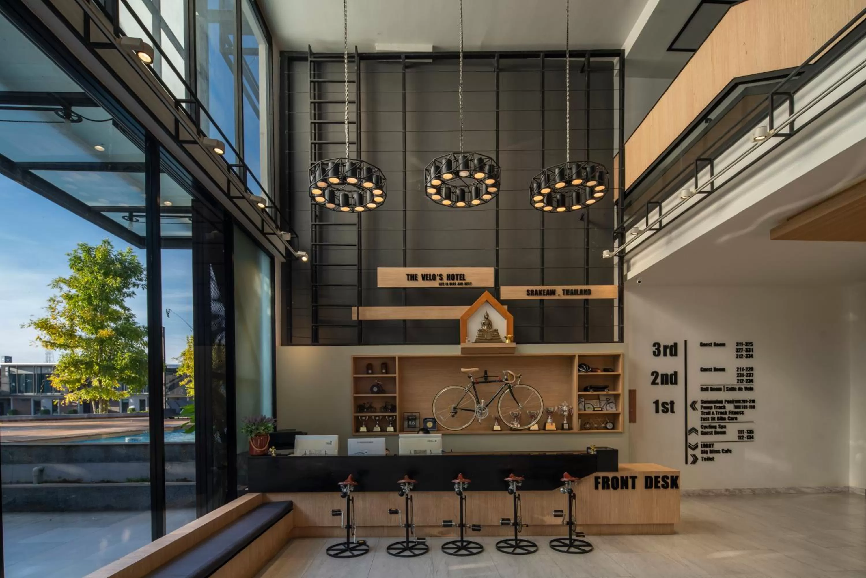 Property building in The VELO'S Hotel and Pumptrack