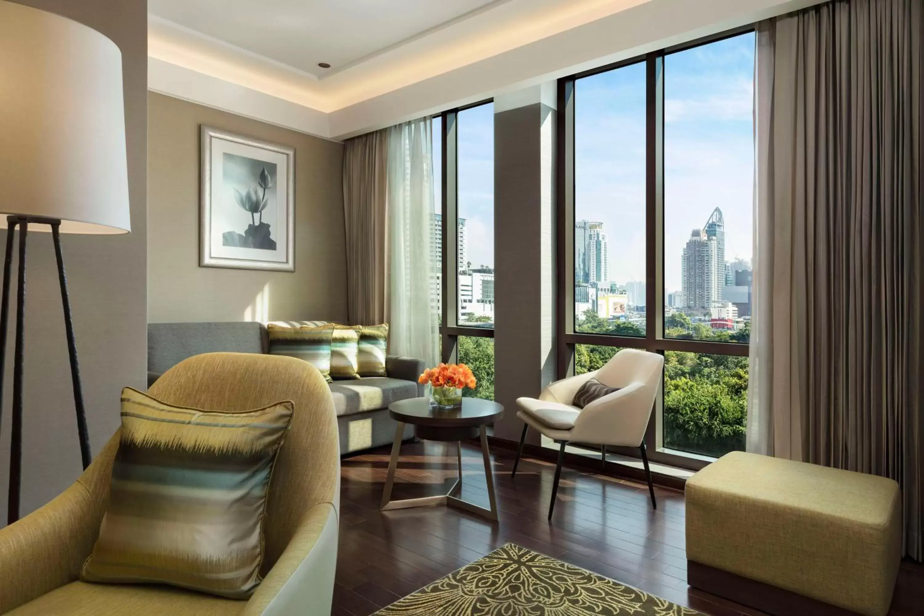 Photo of the whole room, Seating Area in Siam Kempinski Hotel Bangkok - SHA Extra Plus Certified
