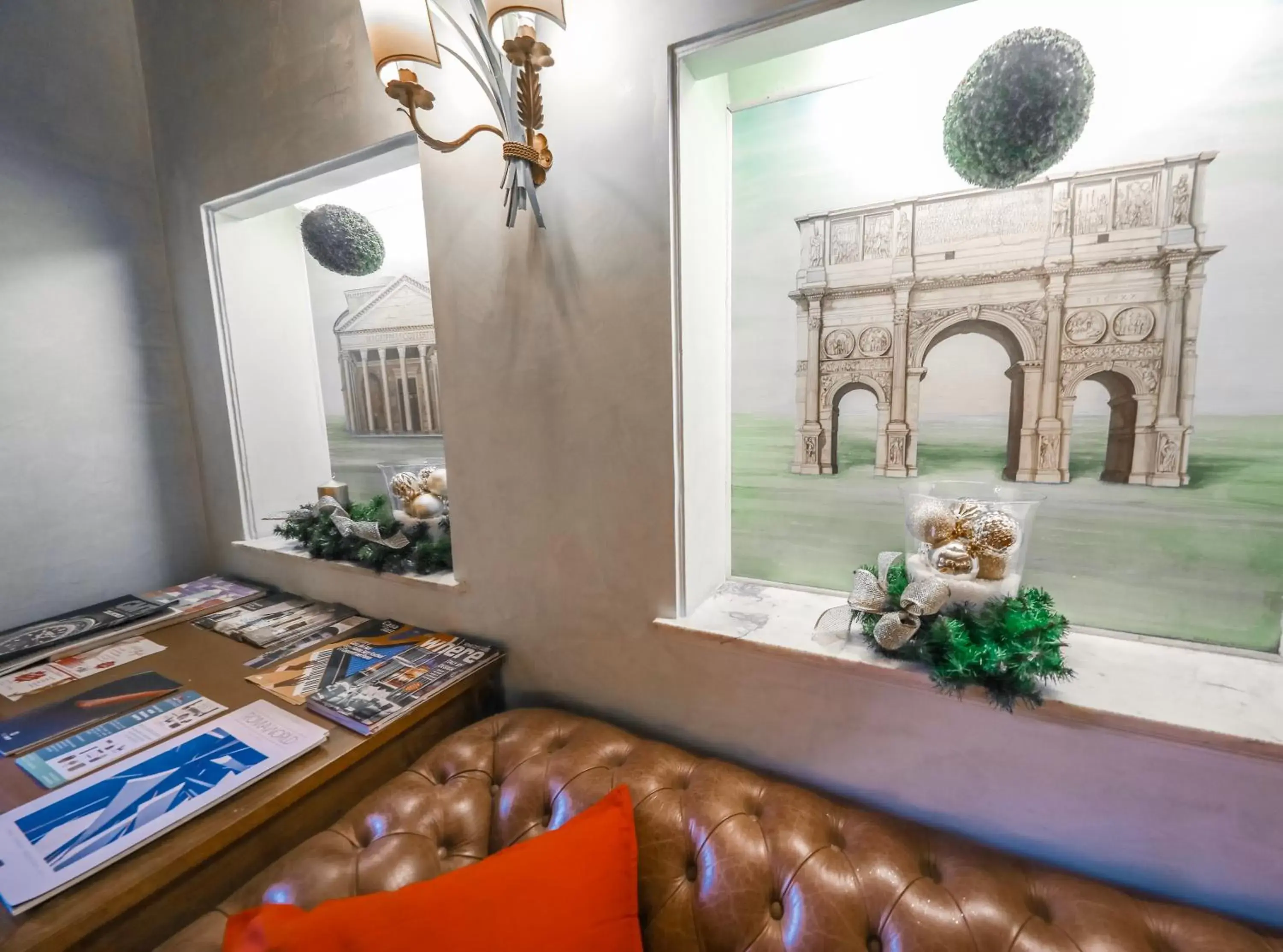 Lobby or reception in Hotel Villa Grazioli