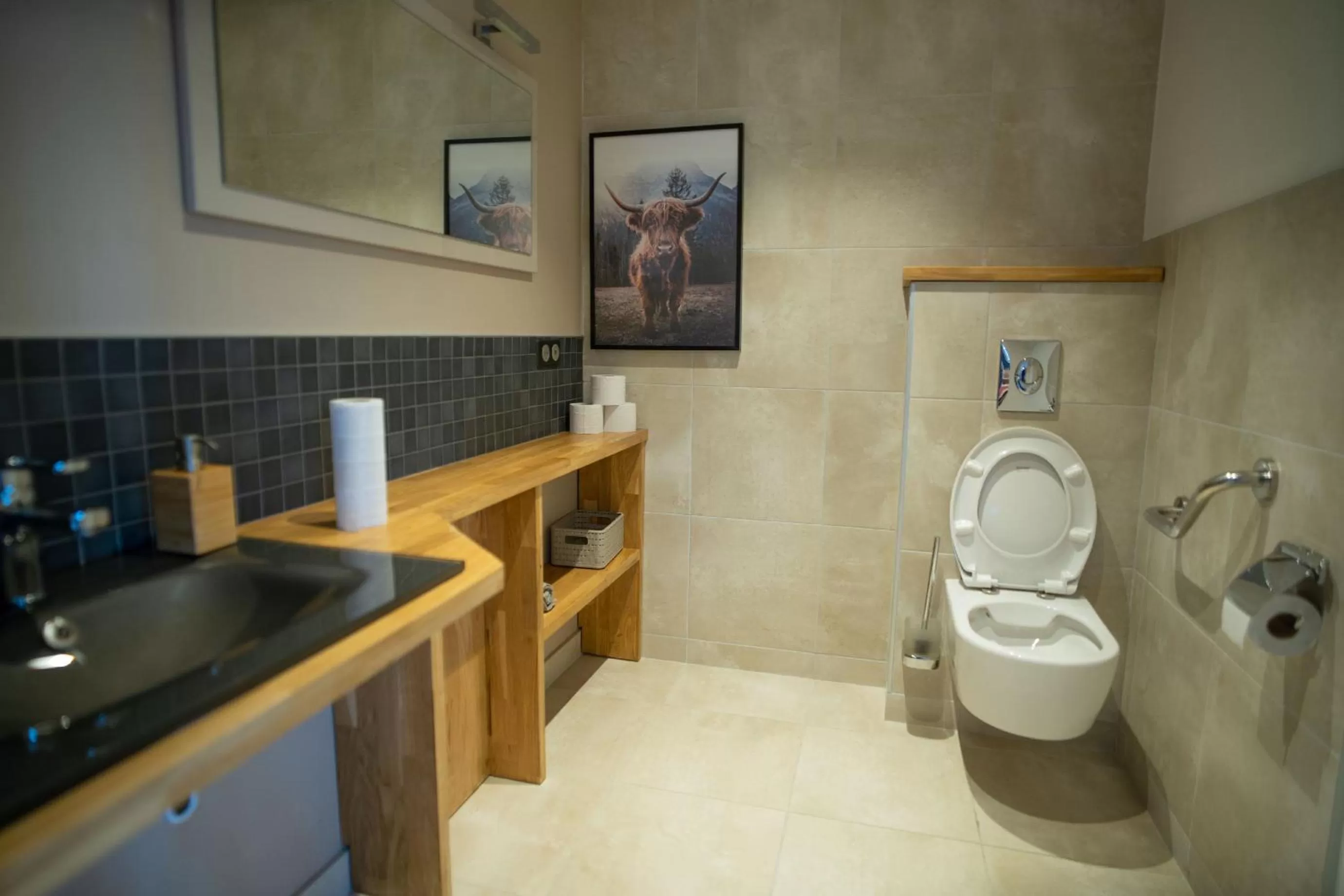 Toilet in Le jardin des 4 saisons