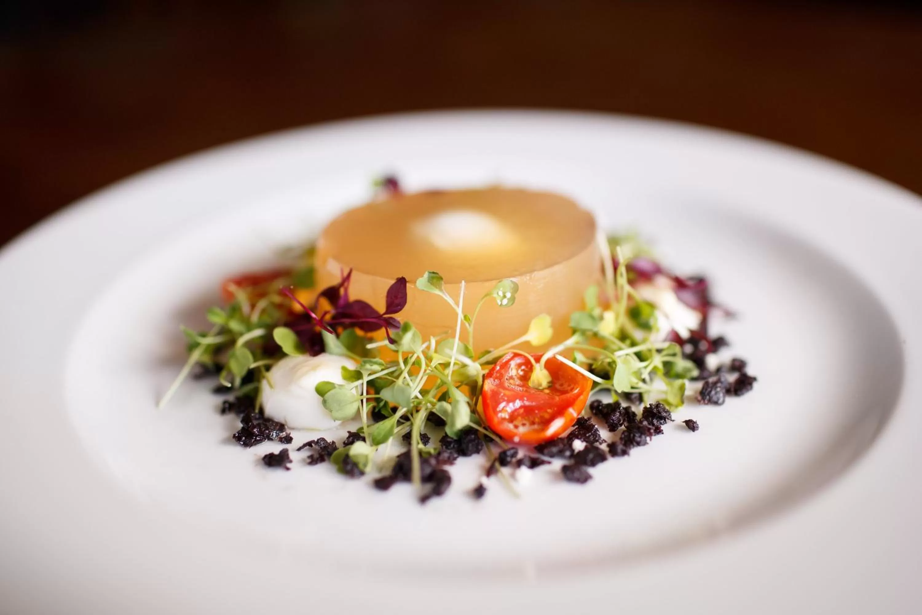 Food close-up in The White Hart, South Harting