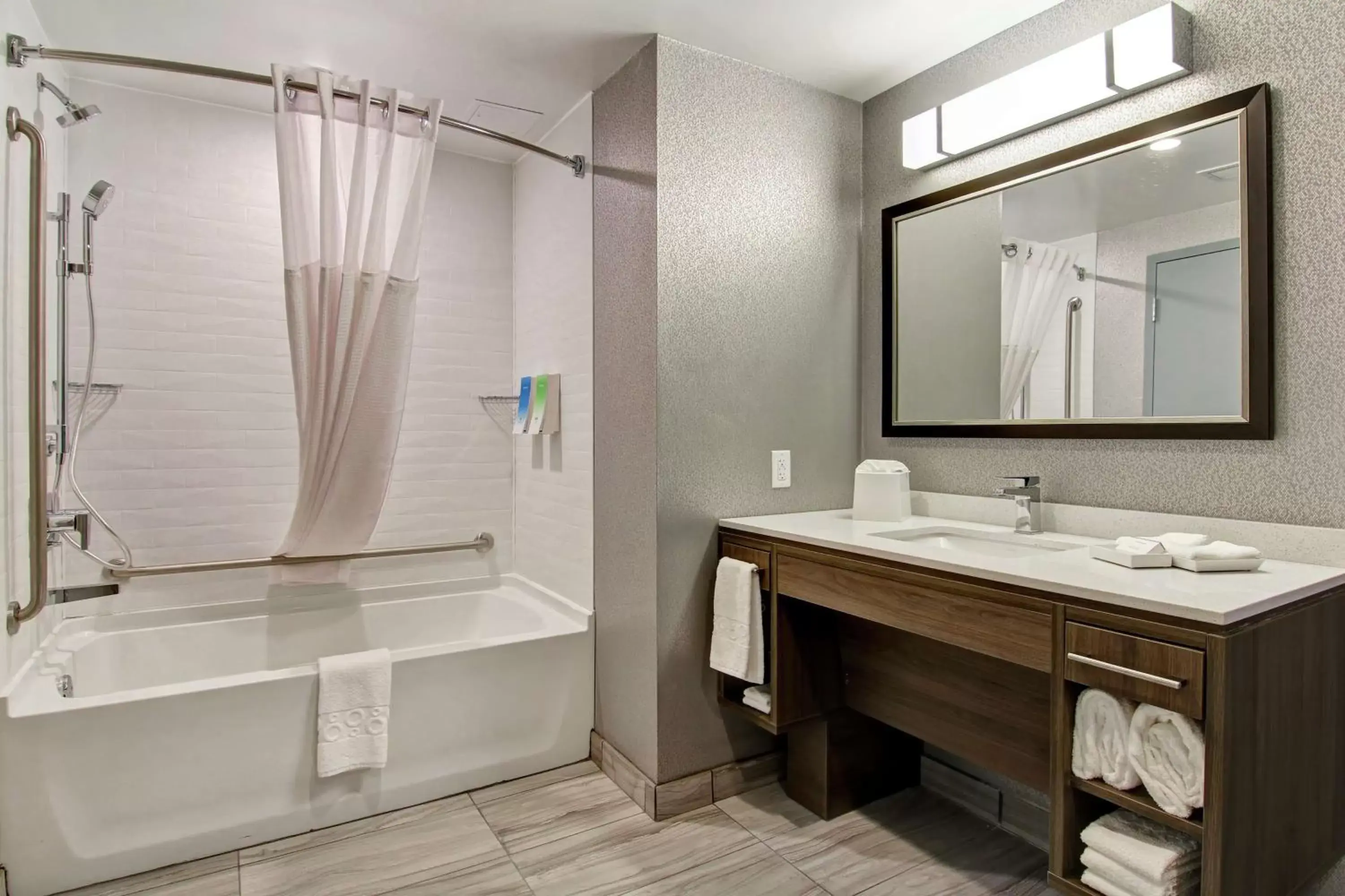 Bathroom in Home2 Suites By Hilton Edmonton South
