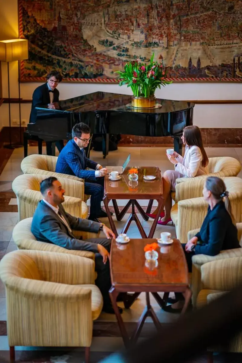 Lobby or reception in Grand Hotel International - Czech Leading Hotels