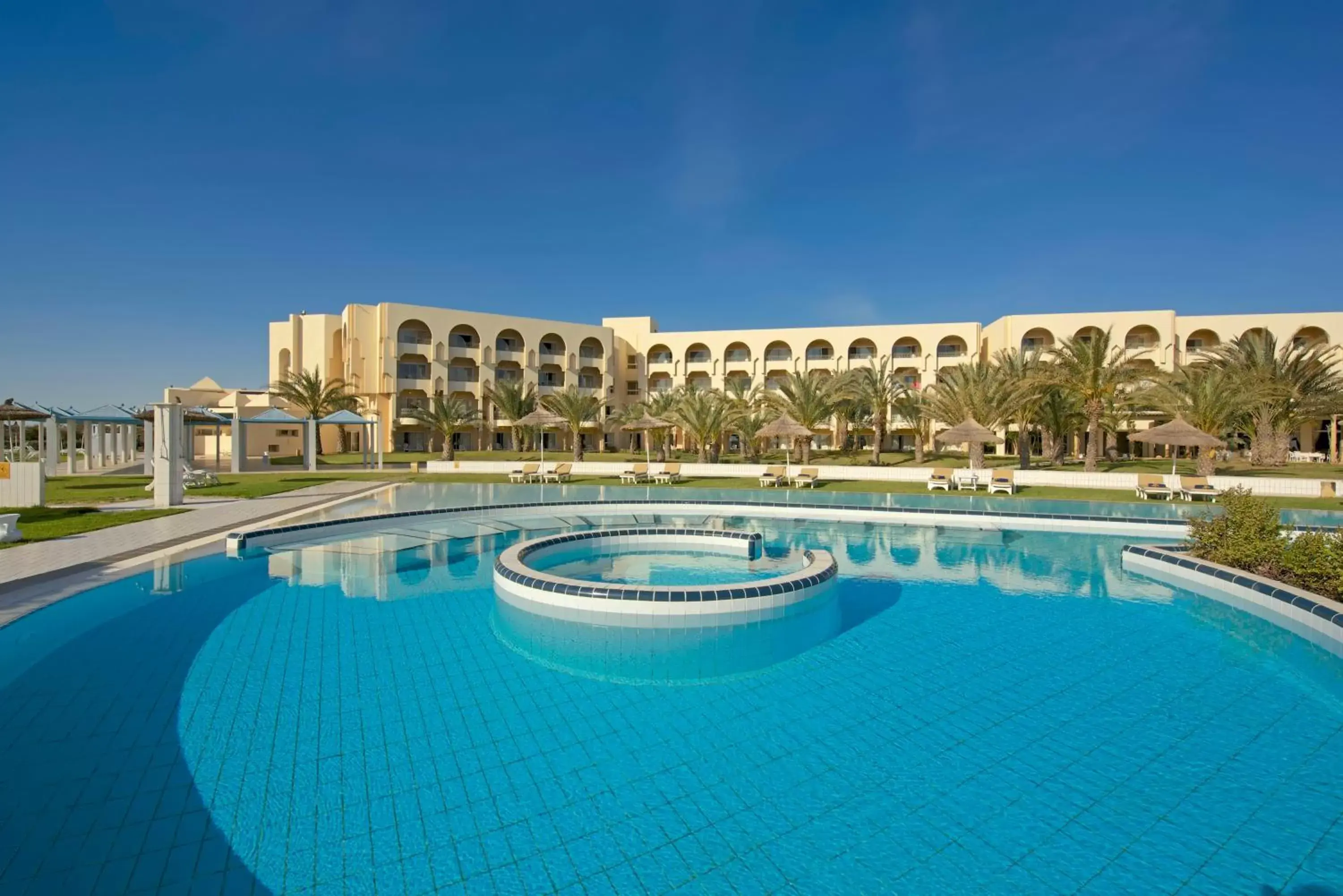 Swimming pool in Iberostar Waves Averroes Swimming pool in Iberostar Waves Averroes